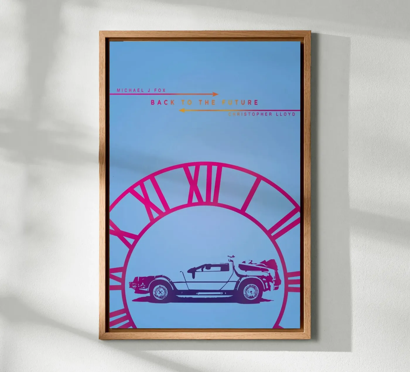 BTTF forex plate by MD POSTERS