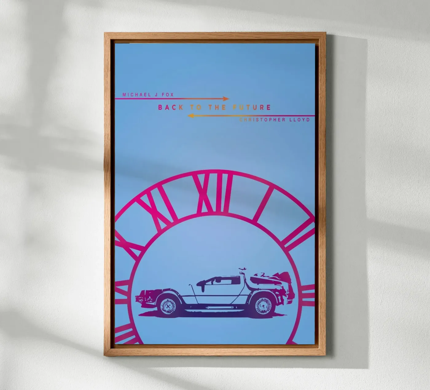 BTTF canvas by MD POSTERS