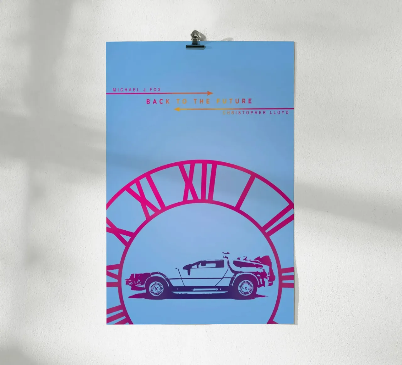 BTTF poster da MD POSTERS