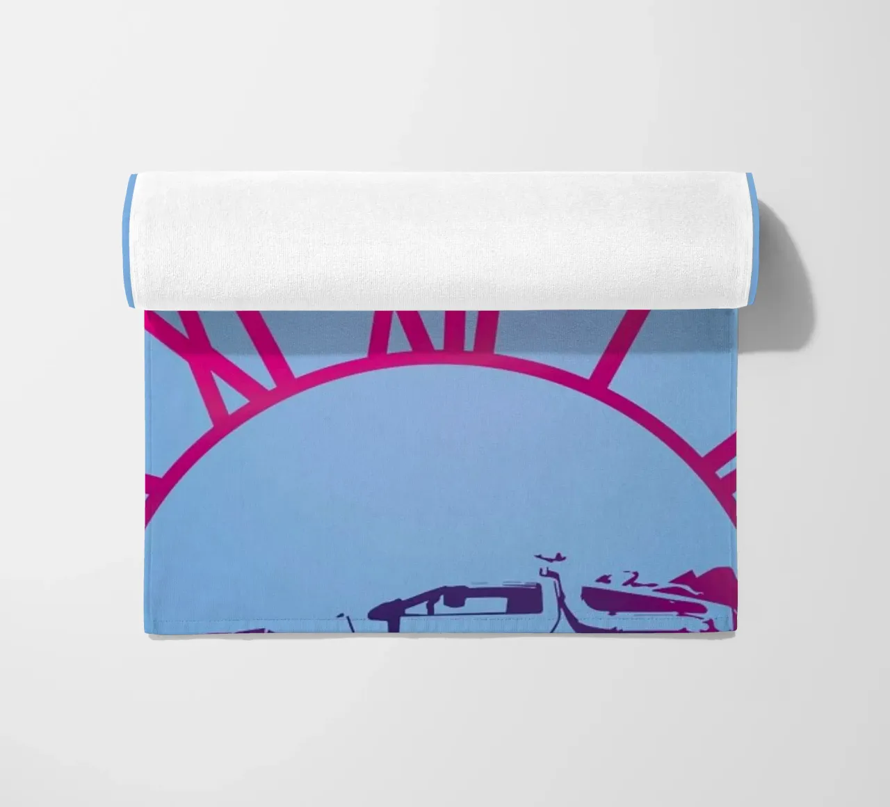 BTTF beach towel by MD POSTERS