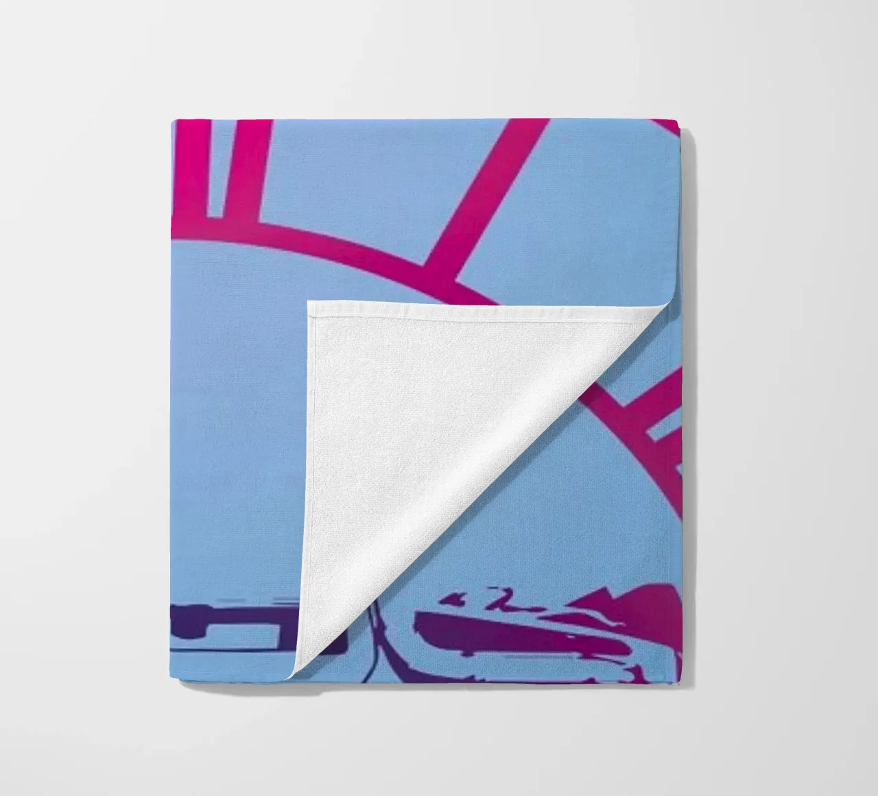 BTTF beach towel by MD POSTERS