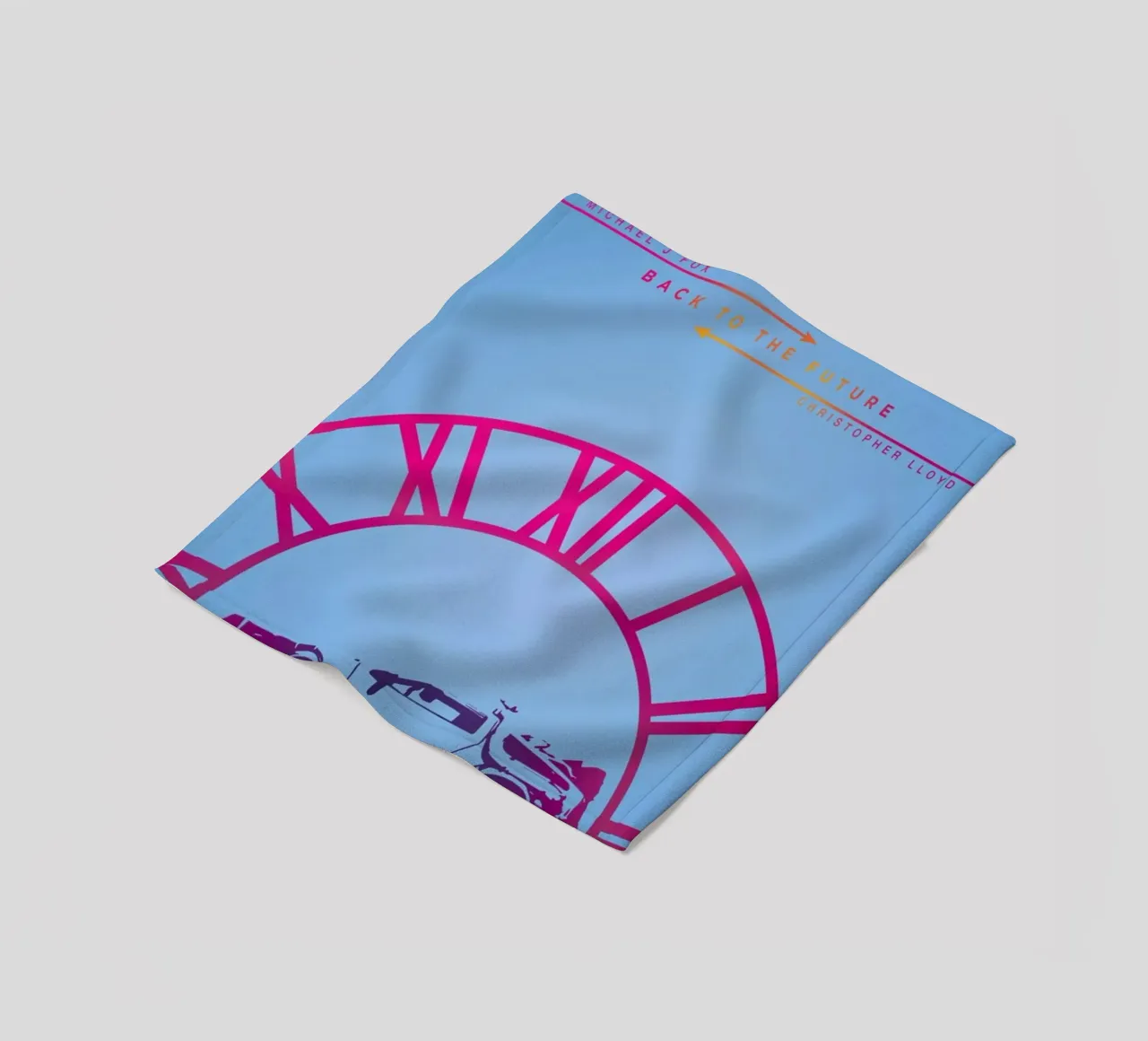 BTTF Fleecedecke von MD POSTERS