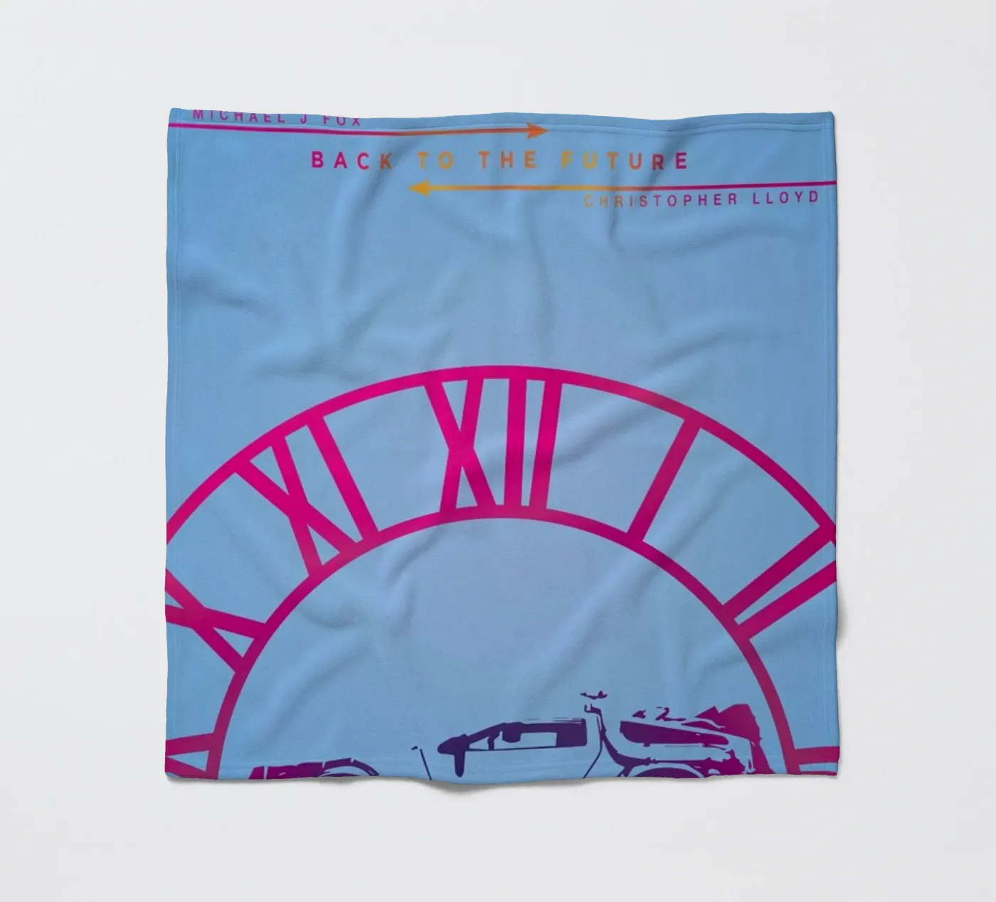 BTTF fleecedeken van MD POSTERS