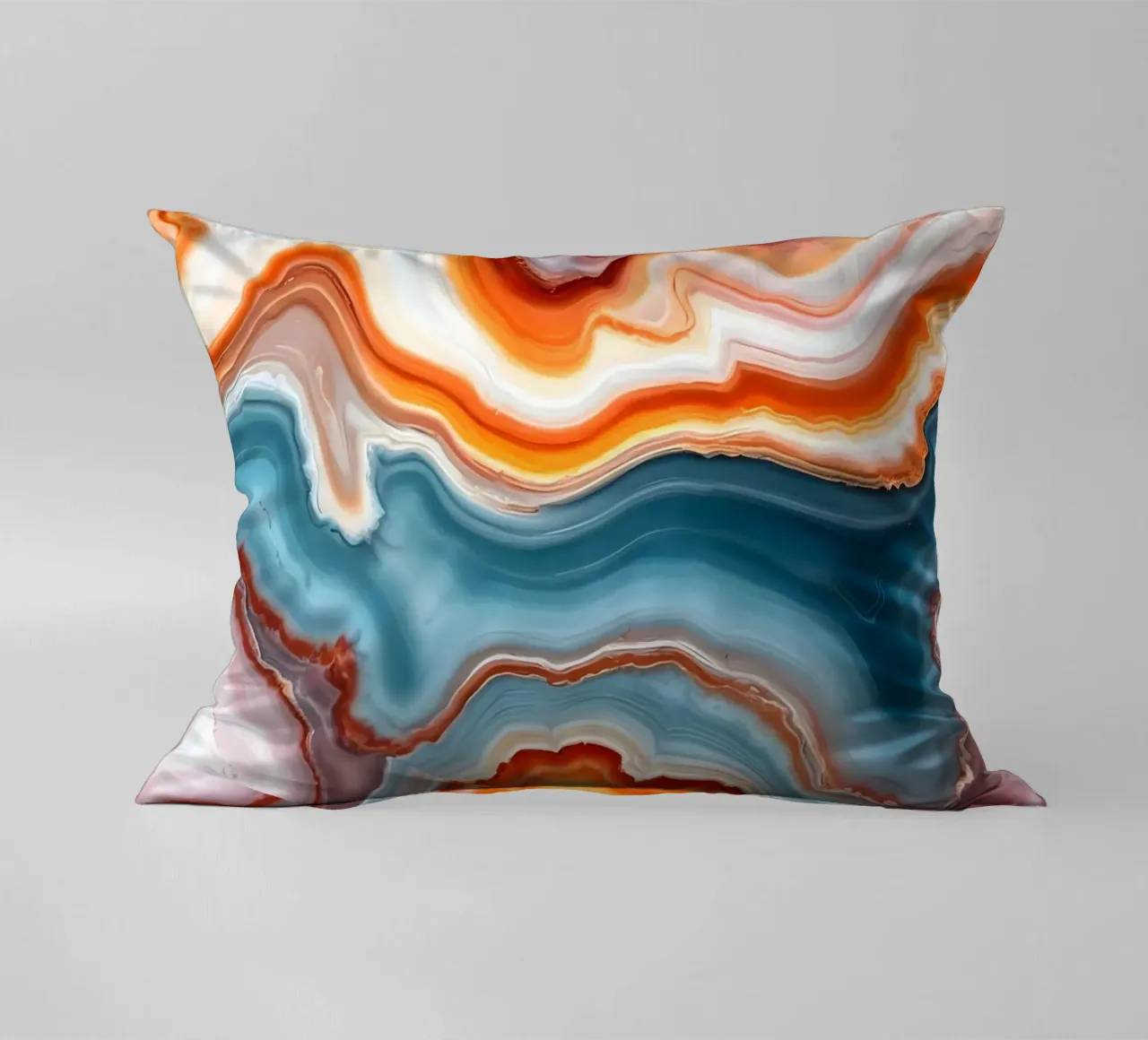 Serenity Agate decorative cushion by 83oranges