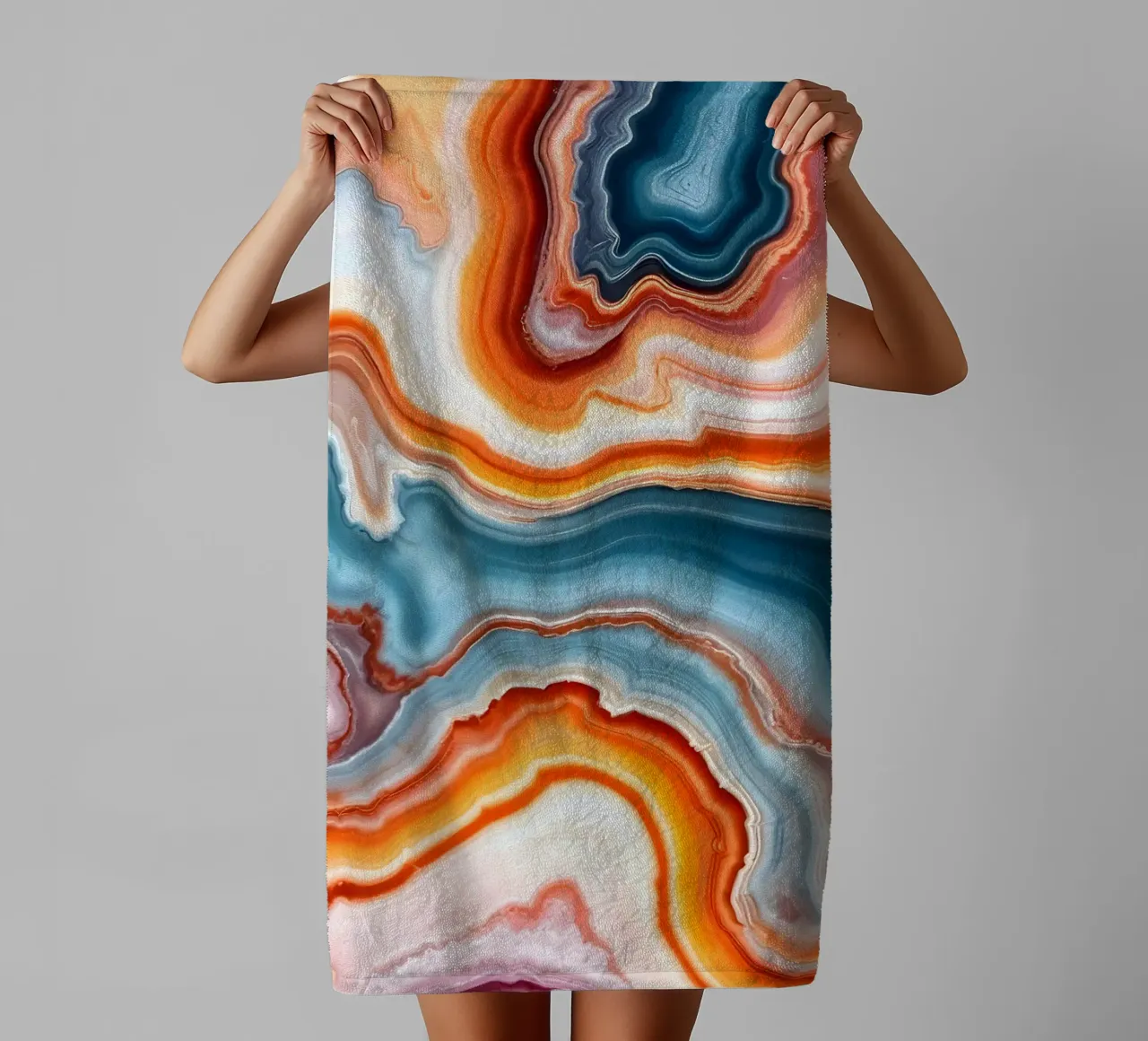 Serenity Agate towel by 83oranges