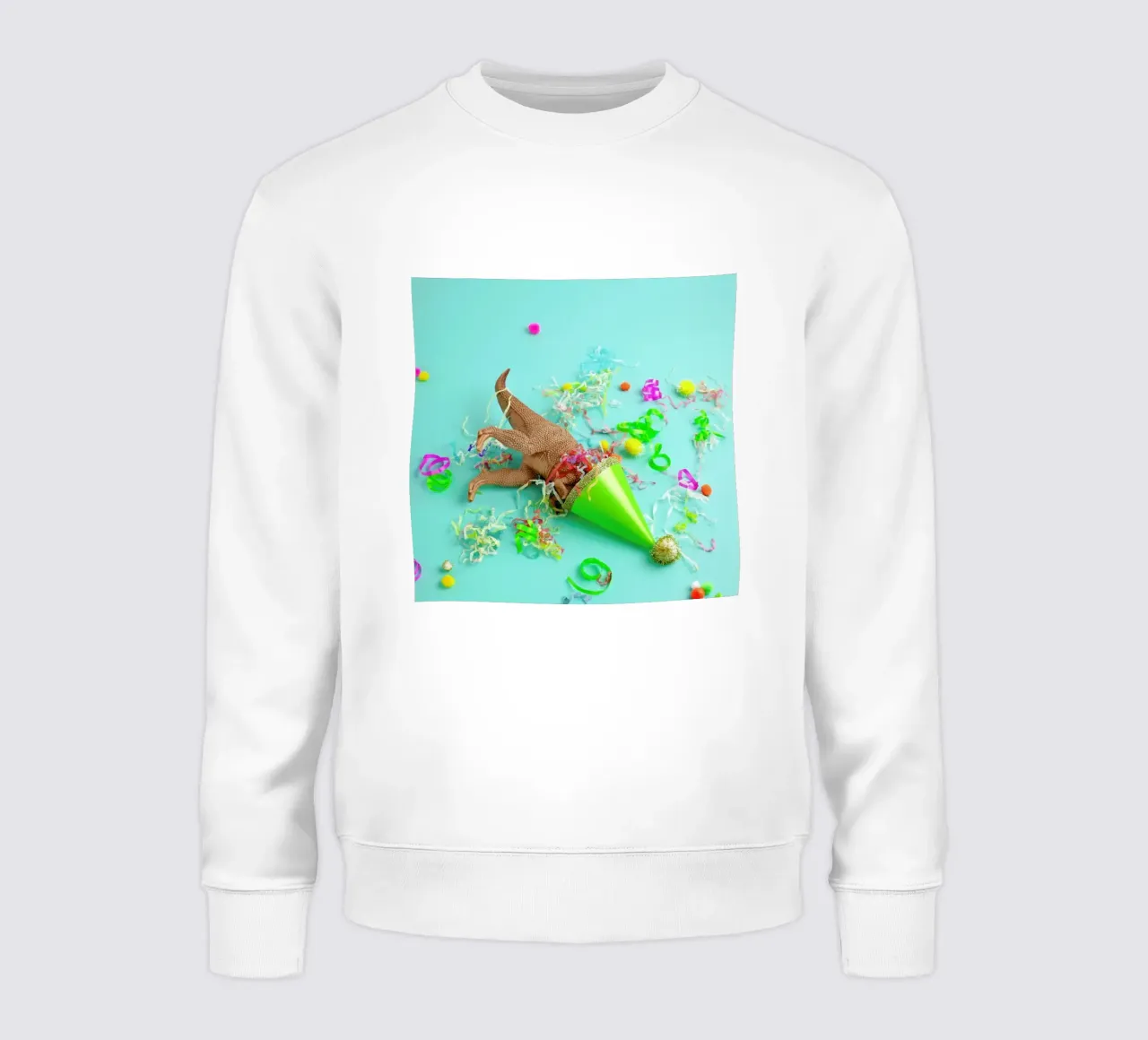 Dinosaur Party sweatshirt by Juj Winn