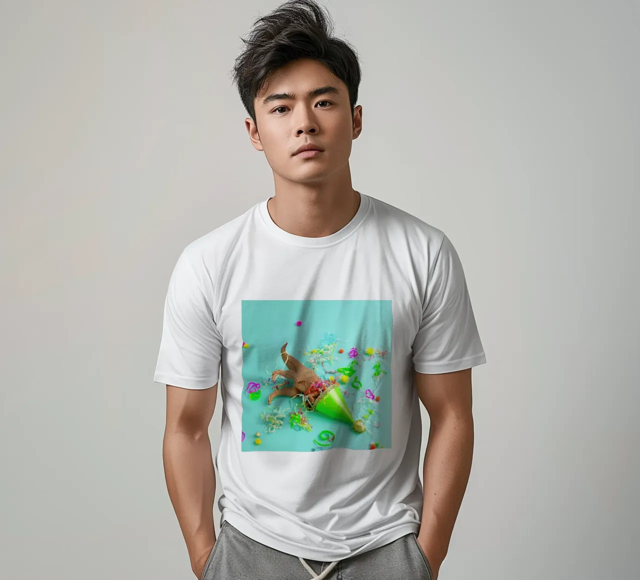 Dinosaur Party t-shirt da Juj Winn