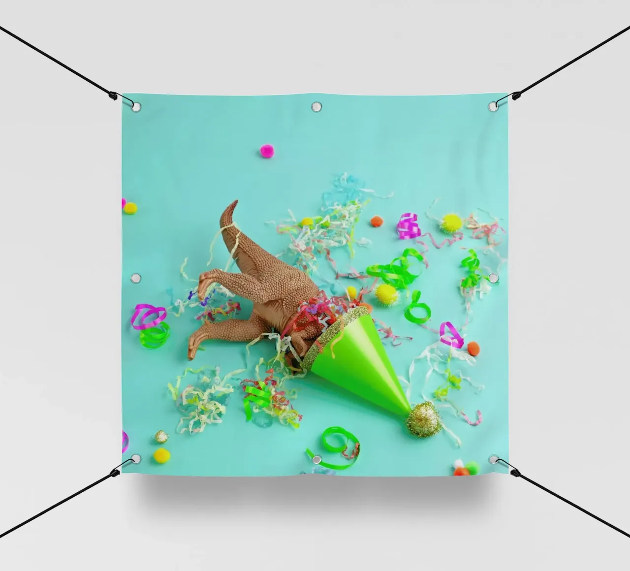 Dinosaur Party PVC Plane von Juj Winn