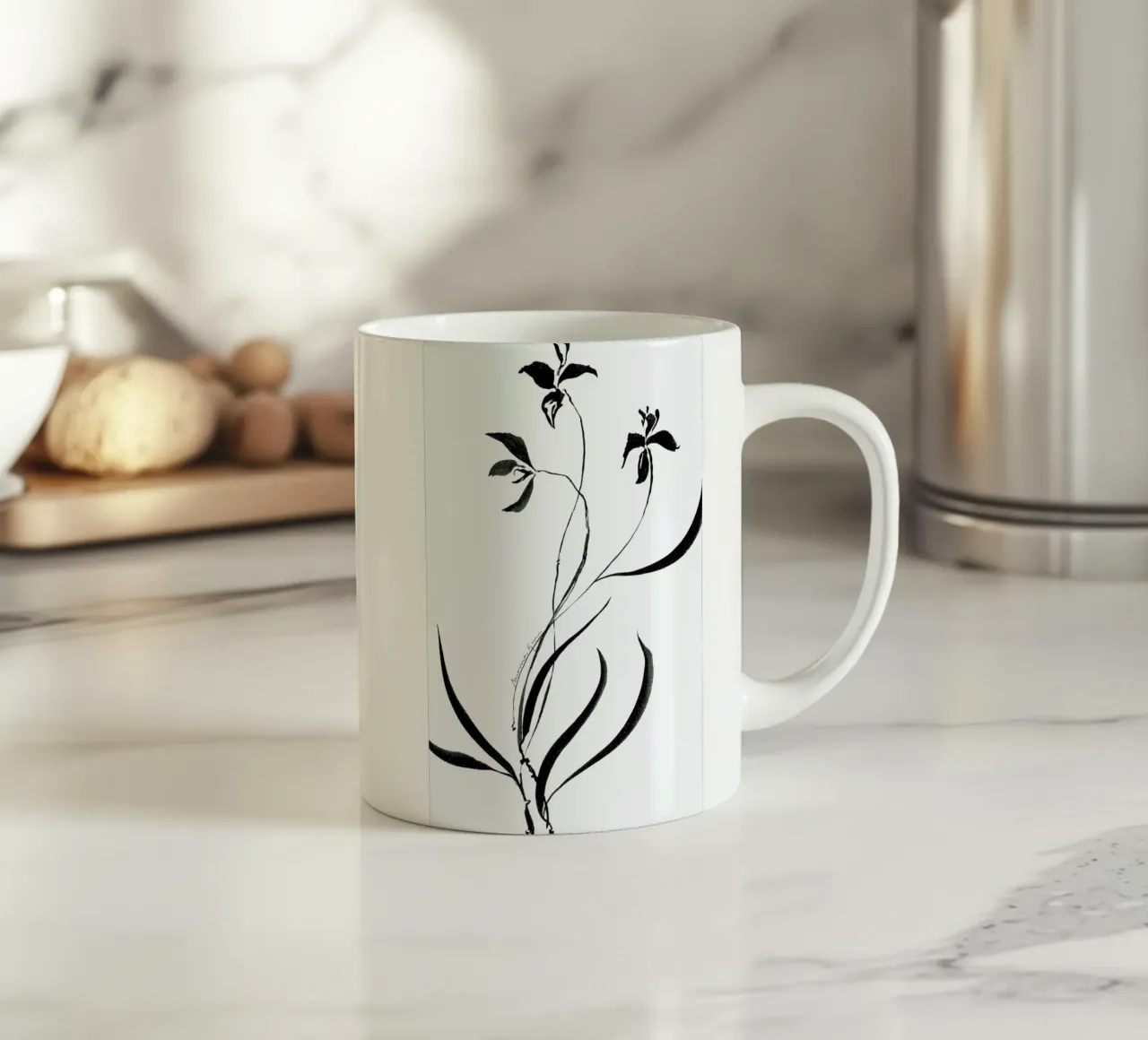 Orchid 1 tazza in ceramica da Marina Guiu