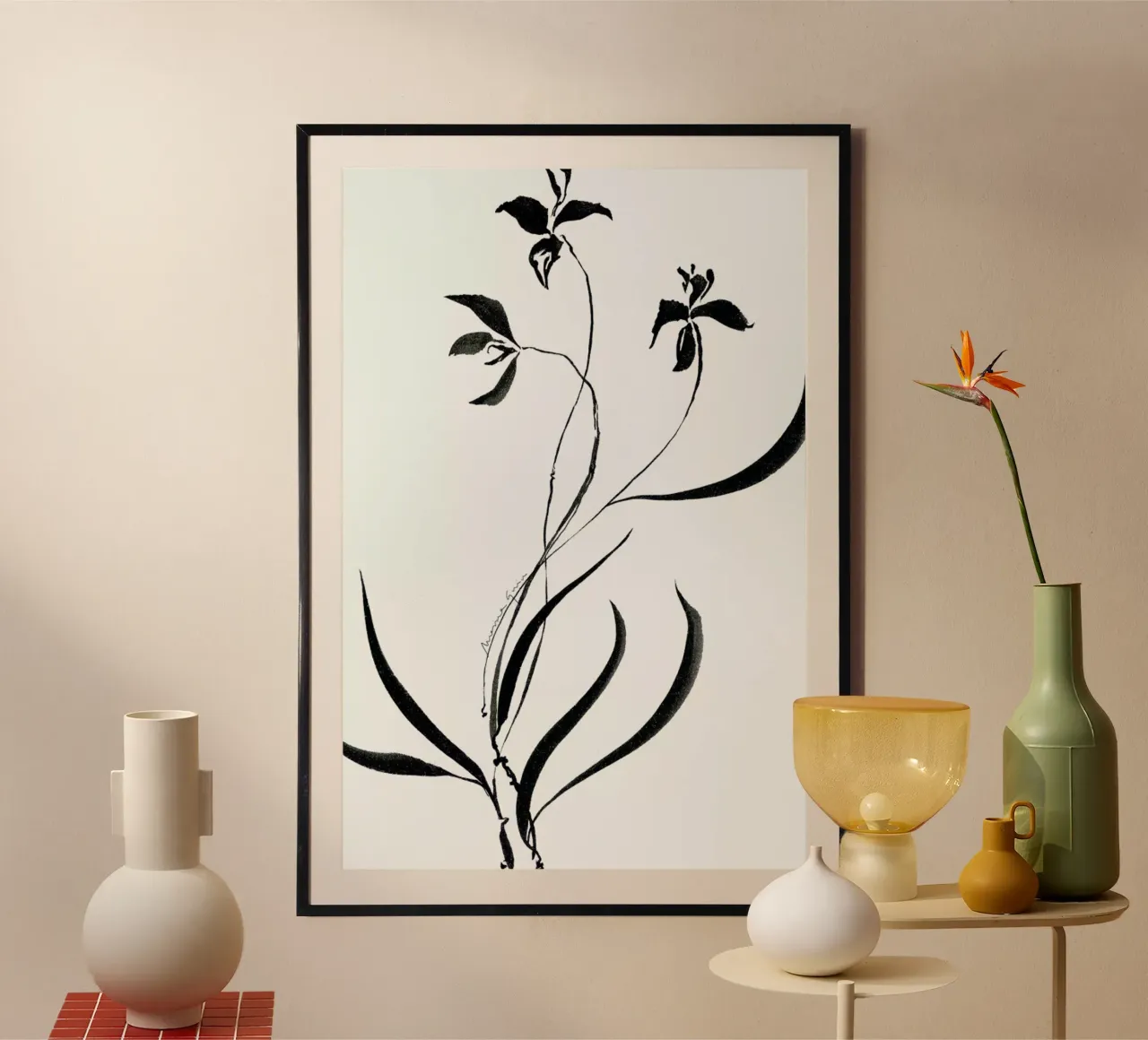 Orchid 1 carta hahnemühle da Marina Guiu