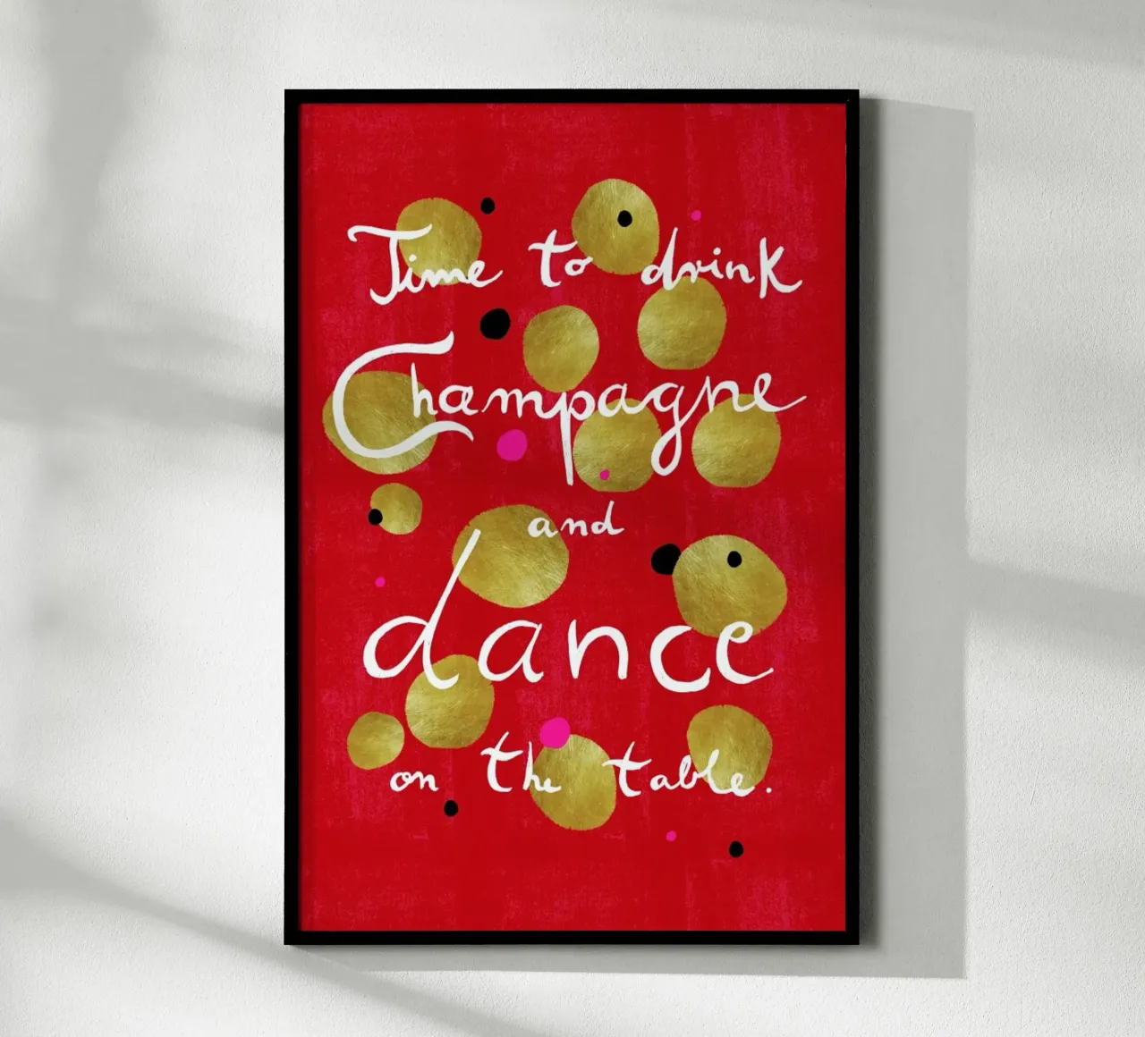 Dance poster con telaio in alluminio da typealive