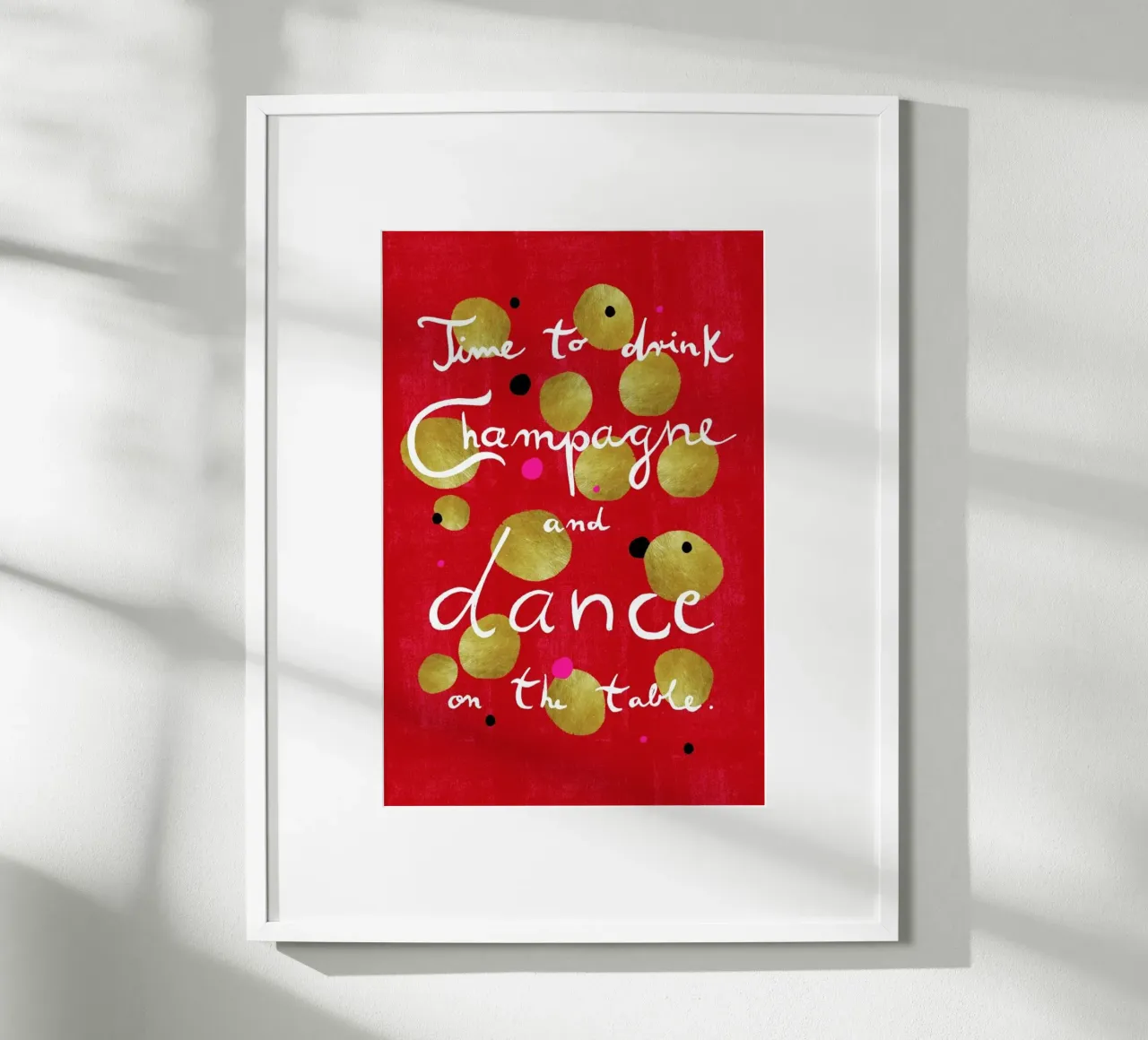 Dance poster con telaio in alluminio da typealive