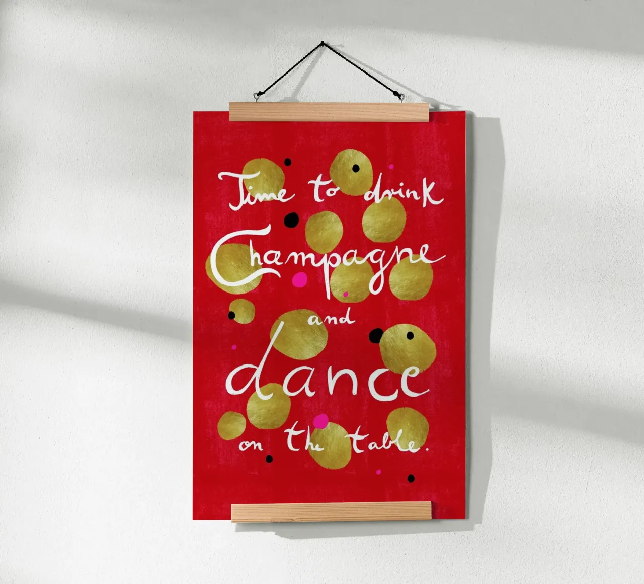 Dance poster con telaio in alluminio da typealive