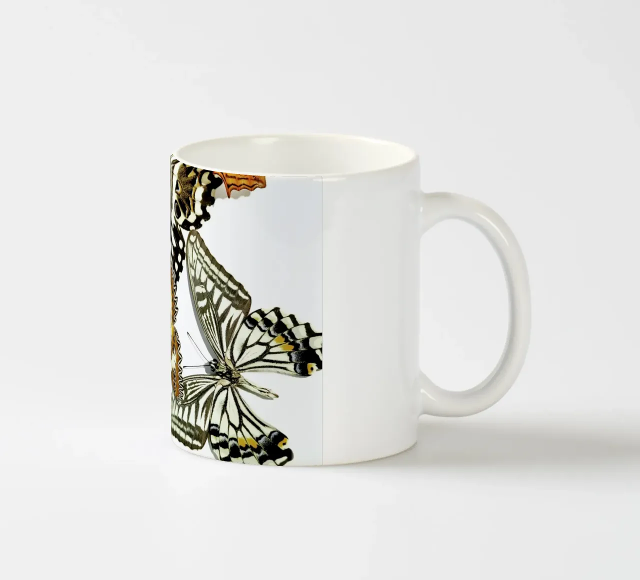Butterflies 9 Keramik Tasse von Günther Egger