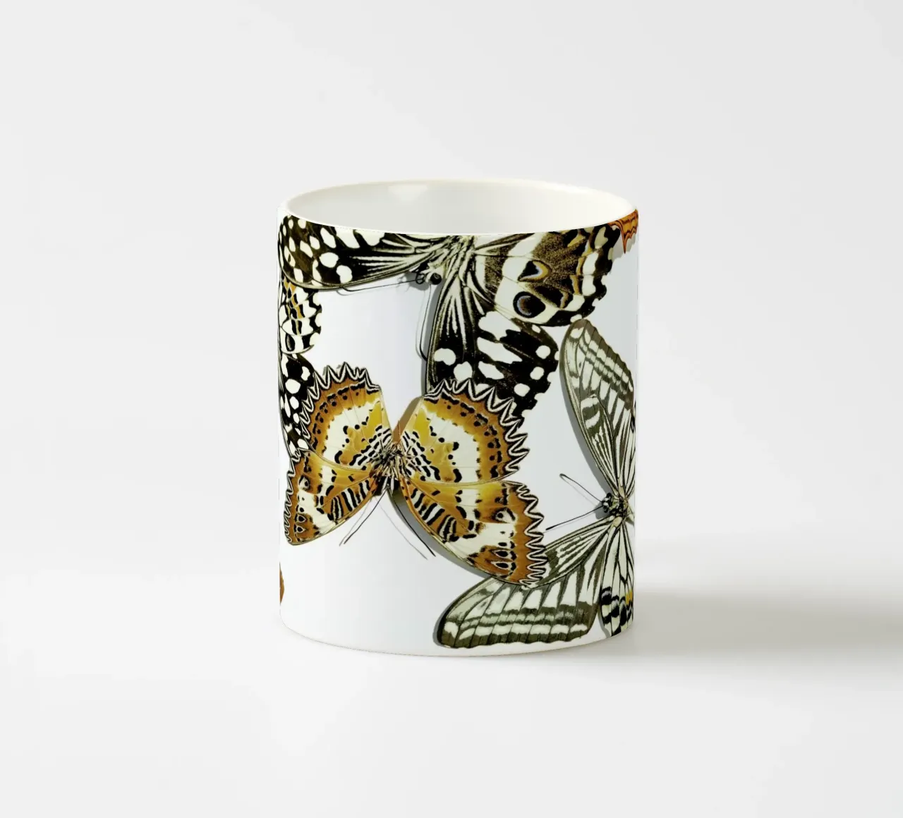 Butterflies 9 Keramik Tasse von Günther Egger