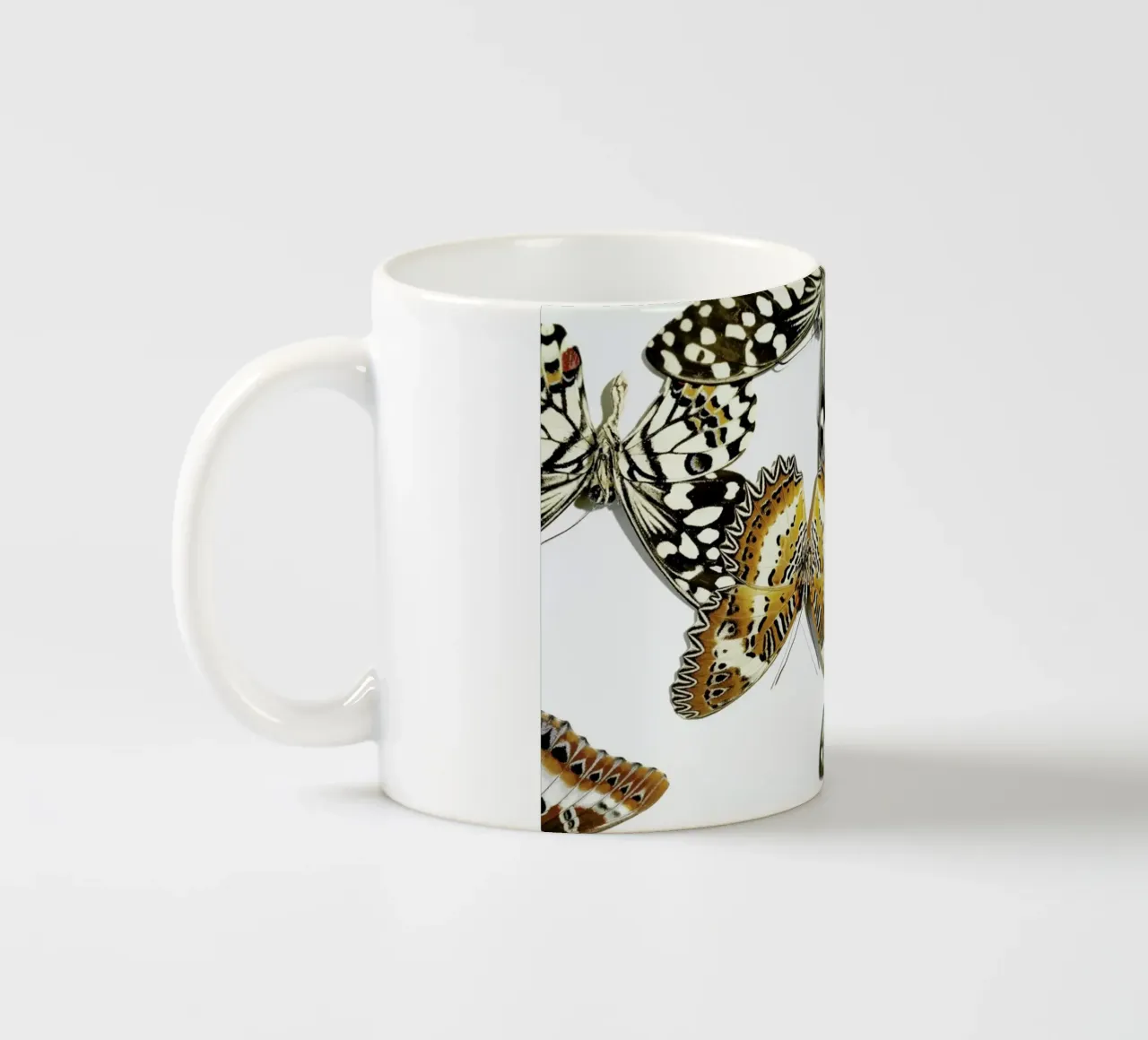 Butterflies 9 Keramik Tasse von Günther Egger