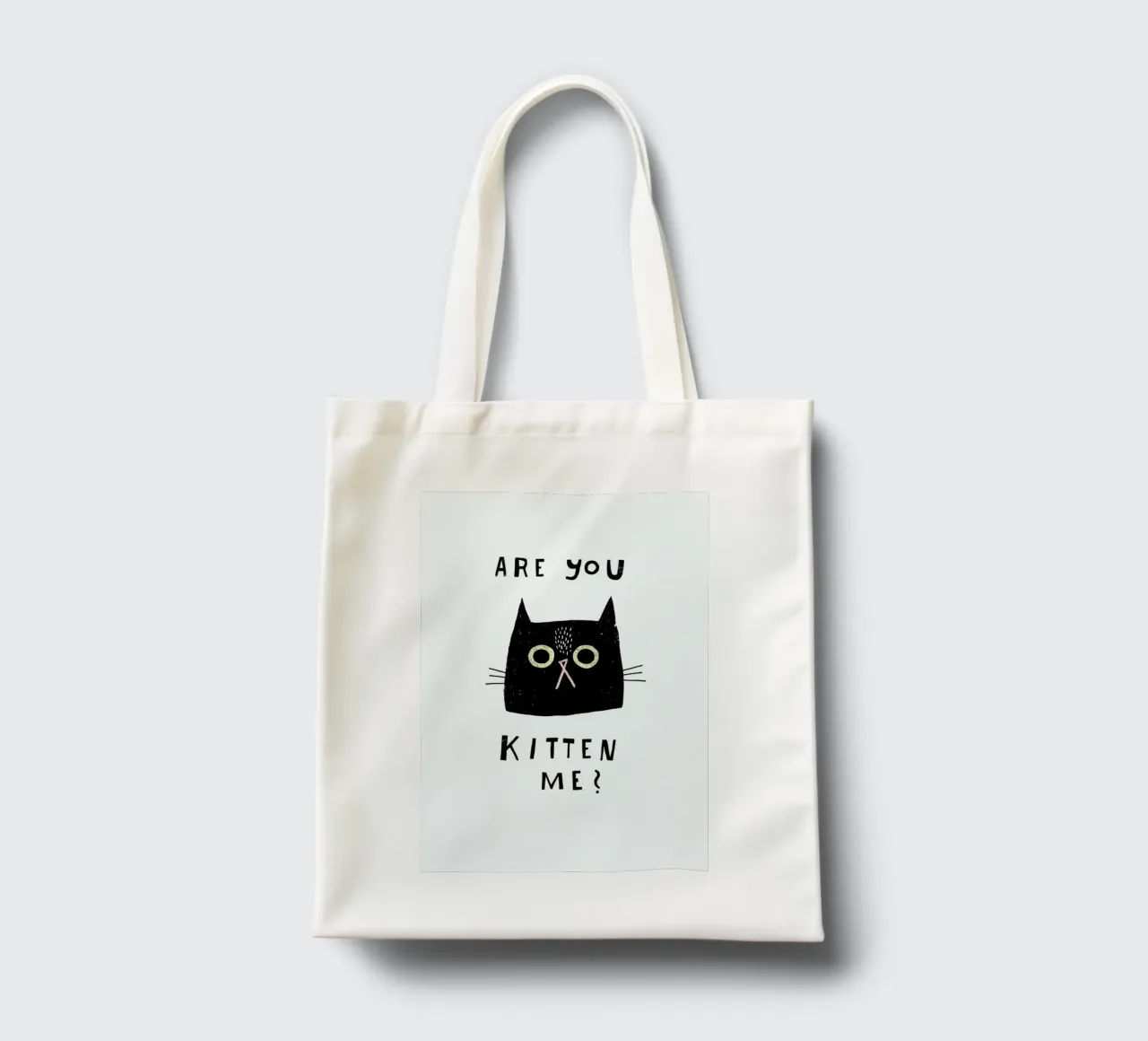 Catisfaction No. 2 borsa in juta da typealive