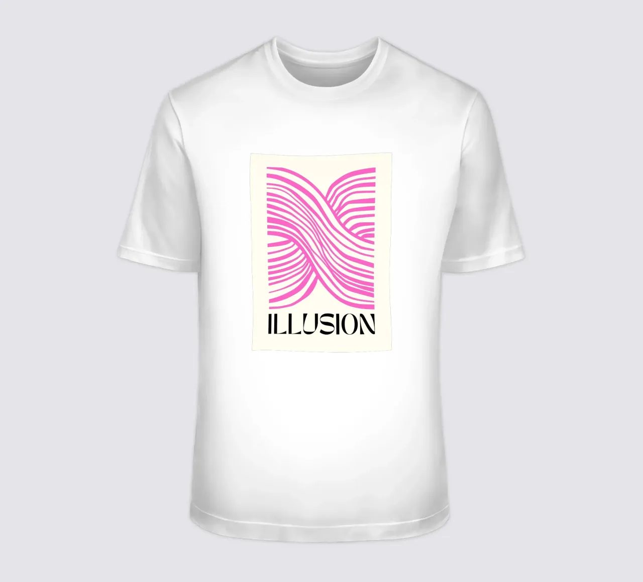 Mind-Bending Waves - Abstract Geometry t-shirt by Studio Mooodz