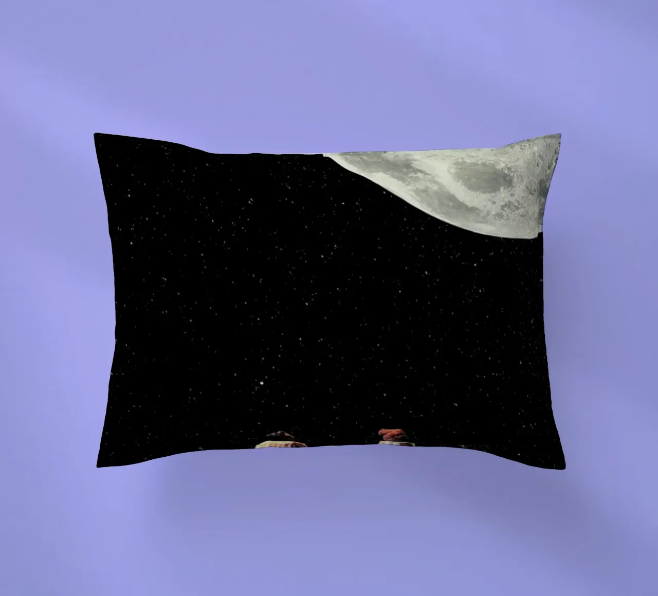 I Gave You The Moon For A Smile cuscino da Frank Moth