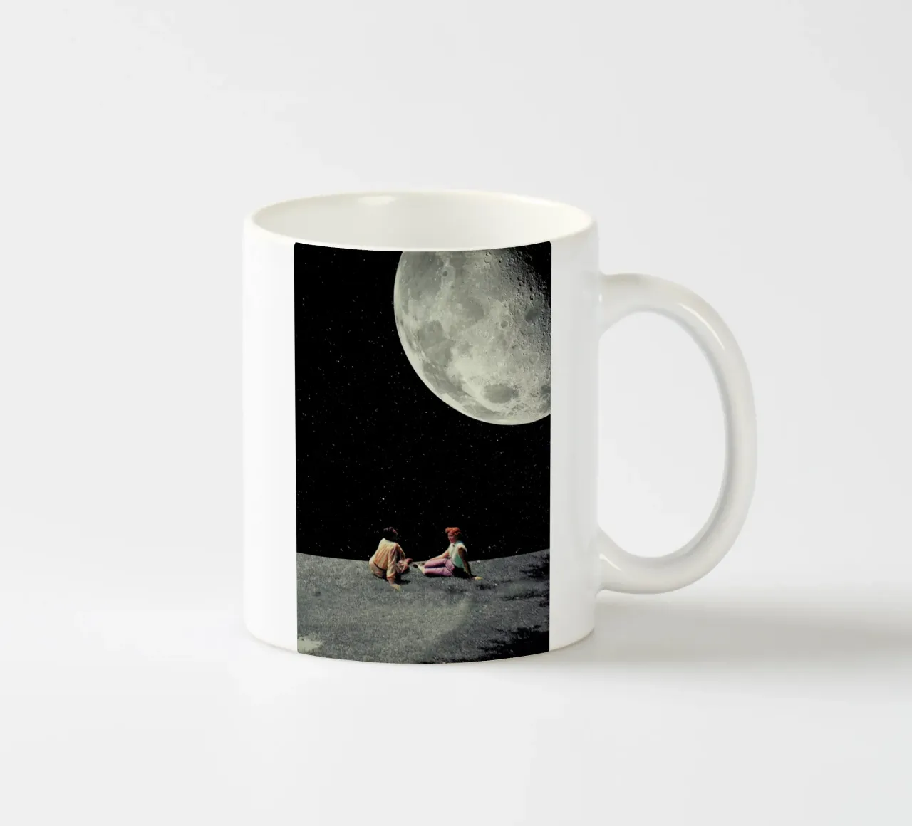 I Gave You The Moon For A Smile tazza in ceramica da Frank Moth