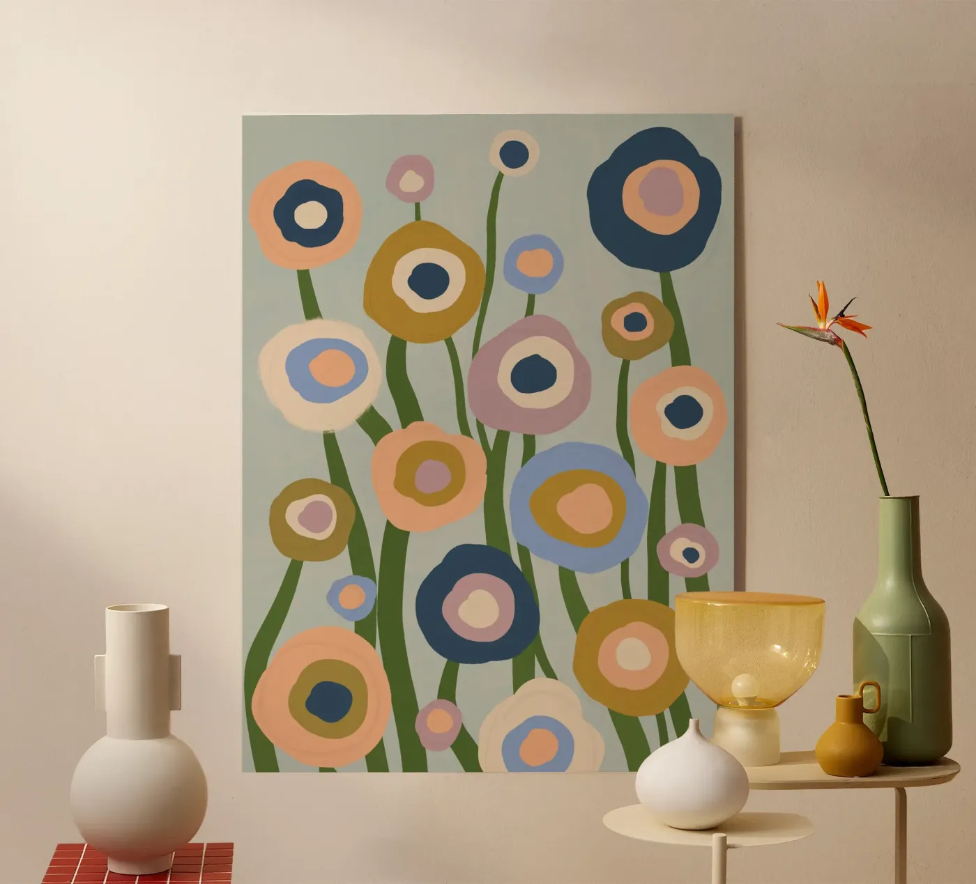 Meadow Acryl-Glas von GigiRosado