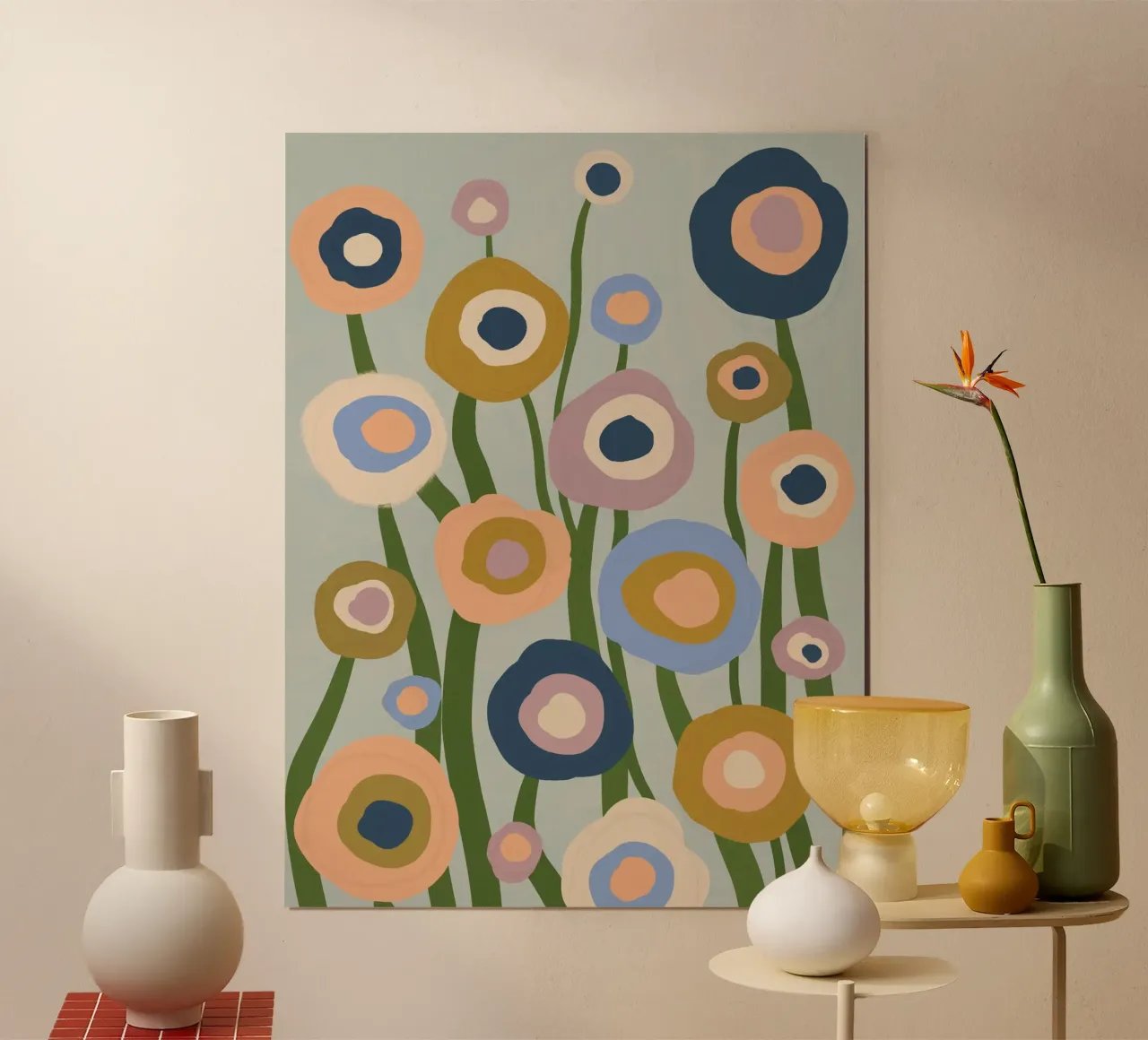 Meadow poster con telaio in plastica da GigiRosado