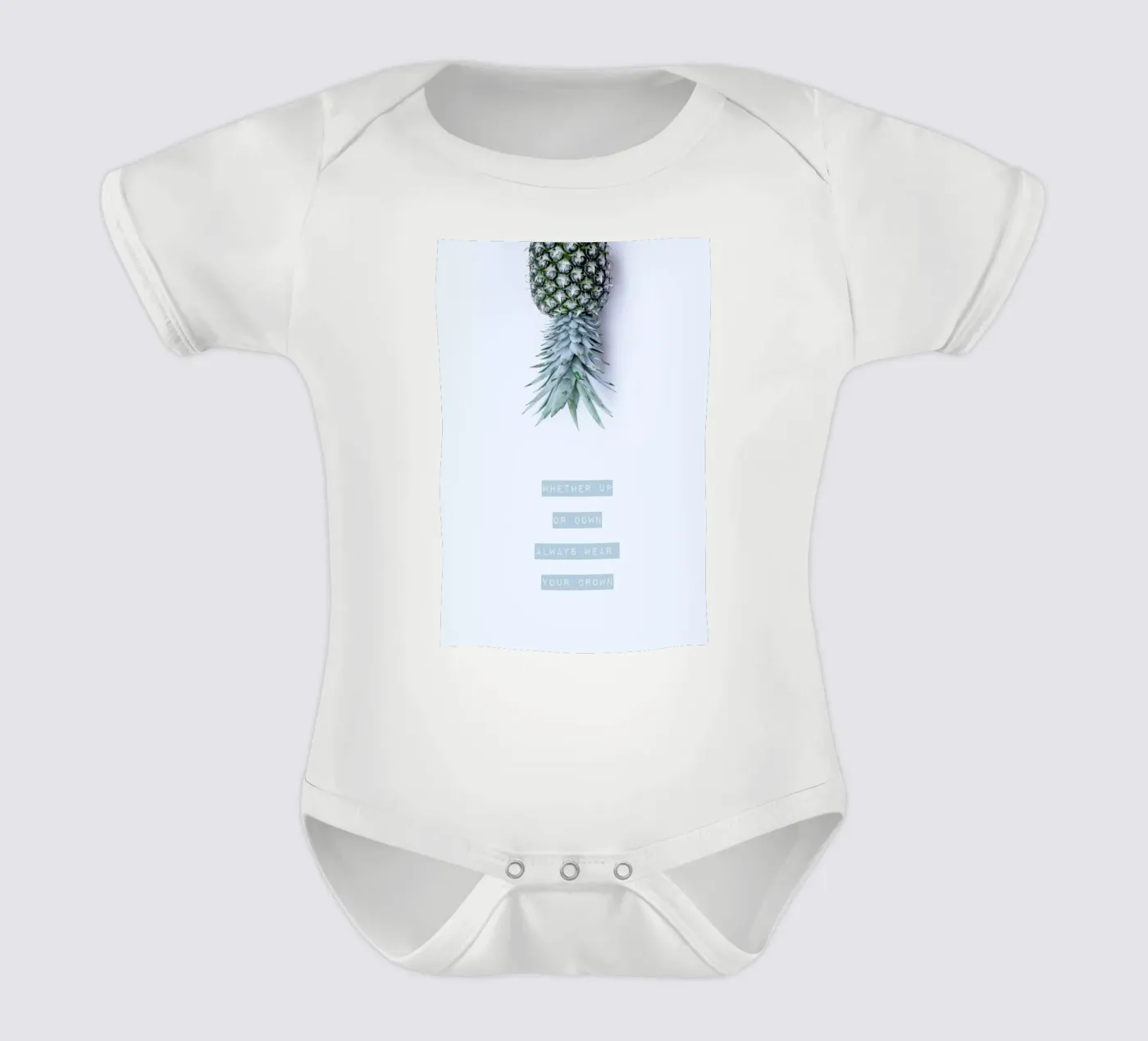 Pineapple Crown body bébé de Ingrid Beddoes
