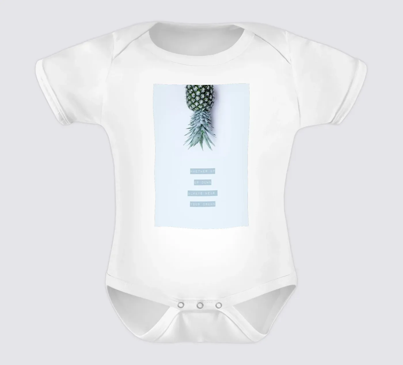 Pineapple Crown body bébé de Ingrid Beddoes