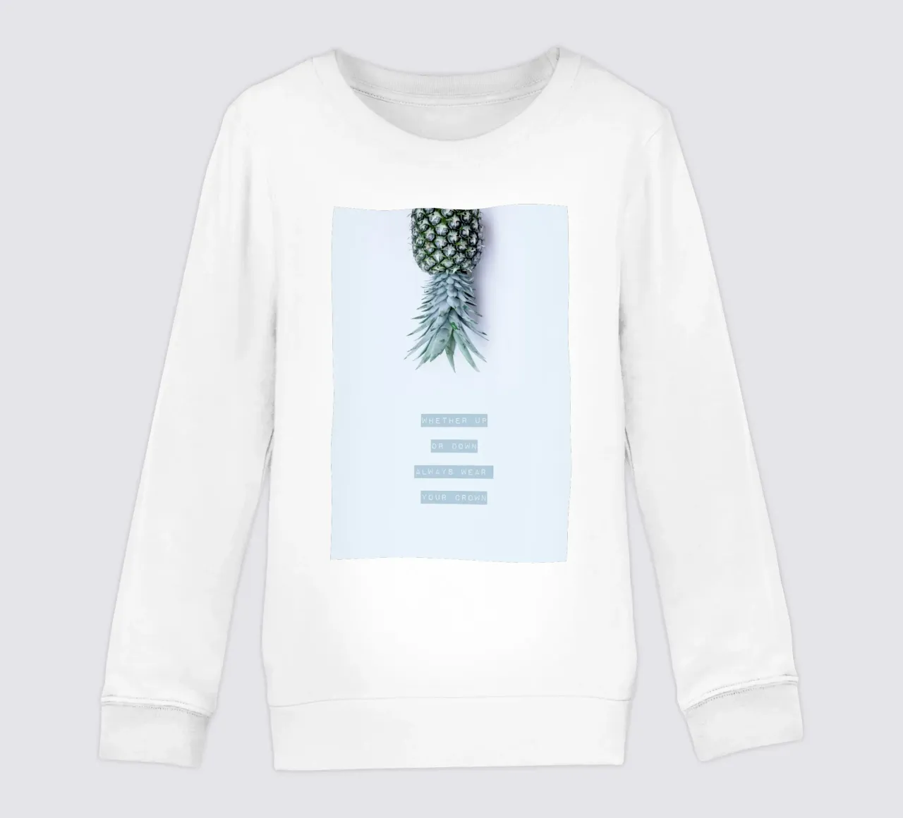 Pineapple Crown felpa bambino da Ingrid Beddoes