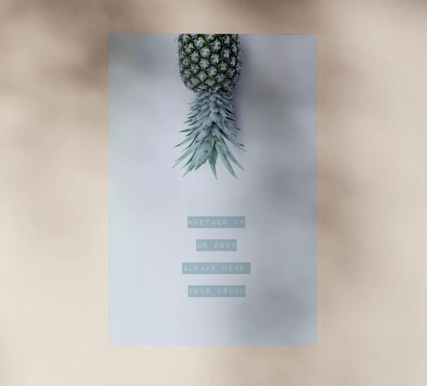 Pineapple Crown pellicola backlit da Ingrid Beddoes