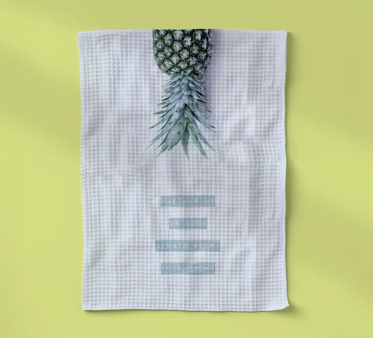 Pineapple Crown canovaccio da cucina da Ingrid Beddoes