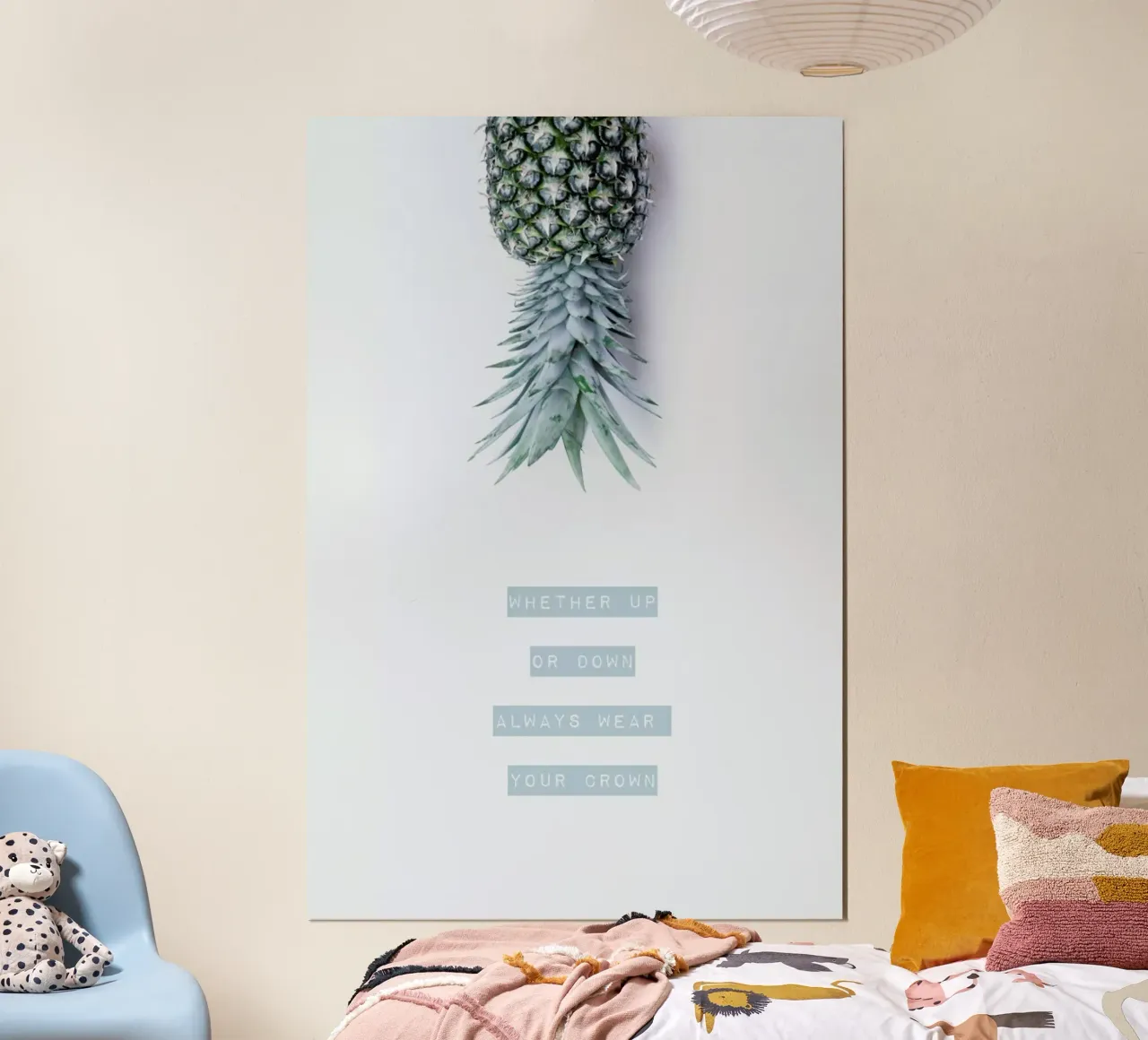 Pineapple Crown poster da Ingrid Beddoes