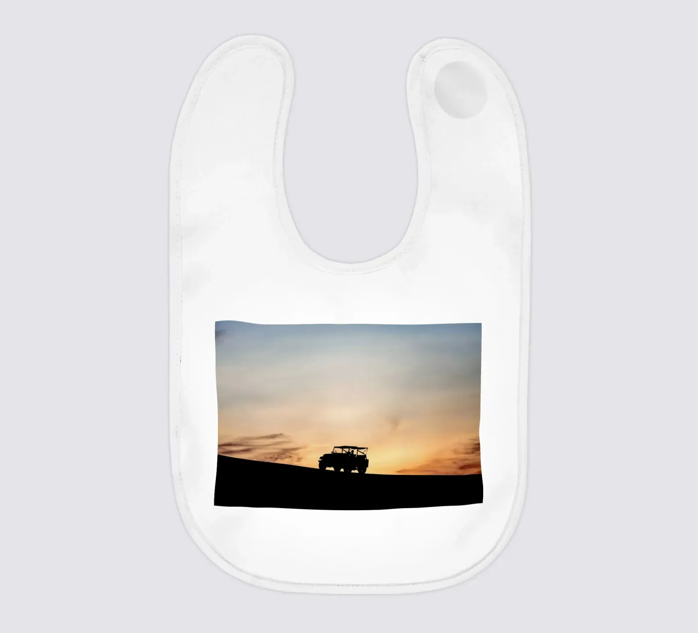 Sunset Sillhouettes bavaglino da Charlotte Curd