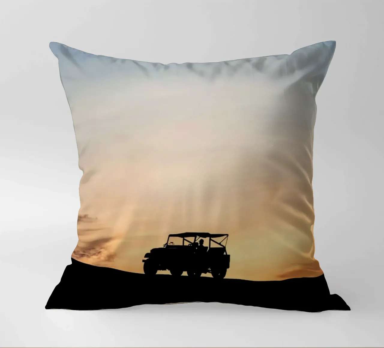 Sunset Sillhouettes cuscino da Charlotte Curd