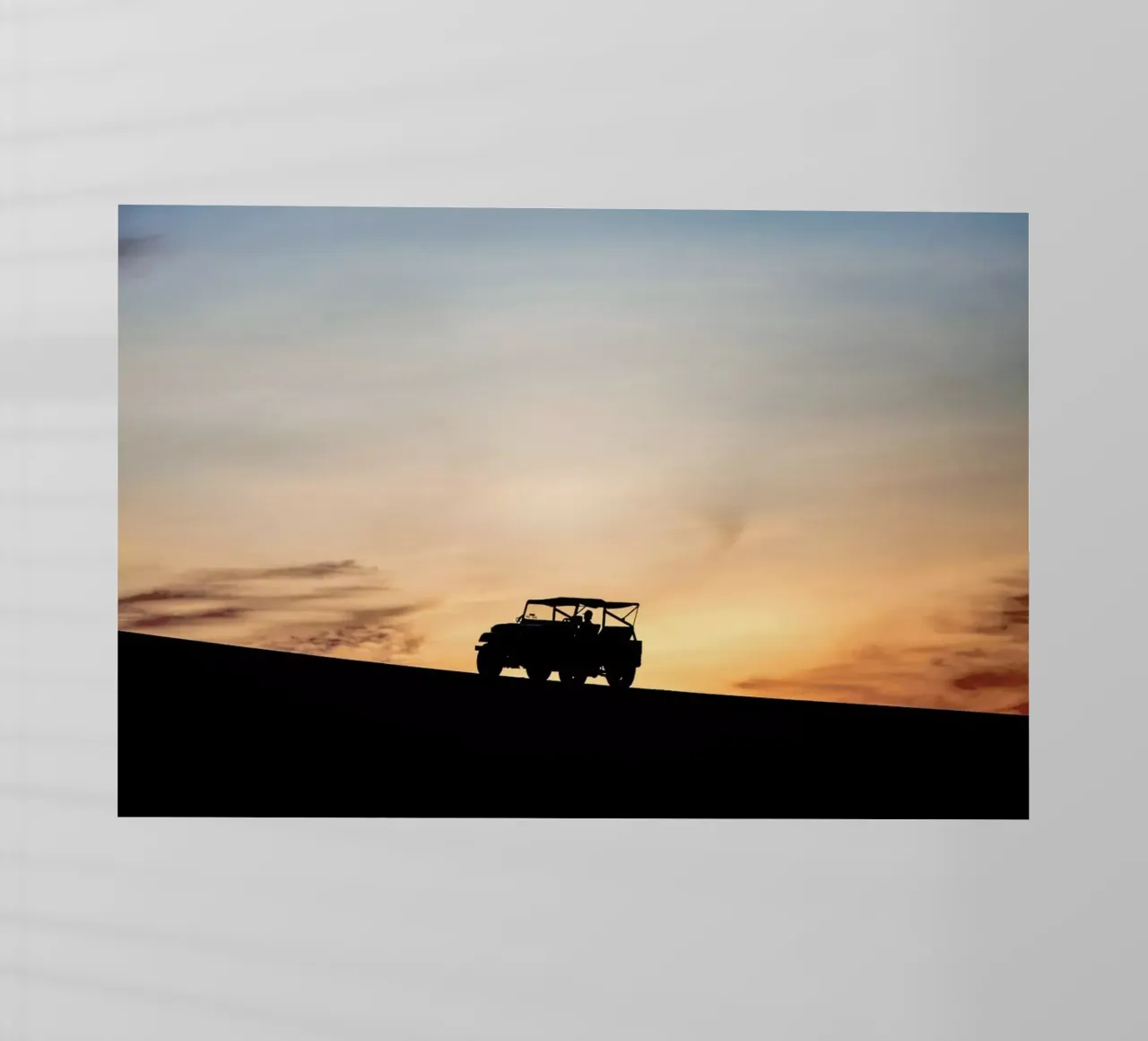Sunset Sillhouettes pellicola backlit da Charlotte Curd