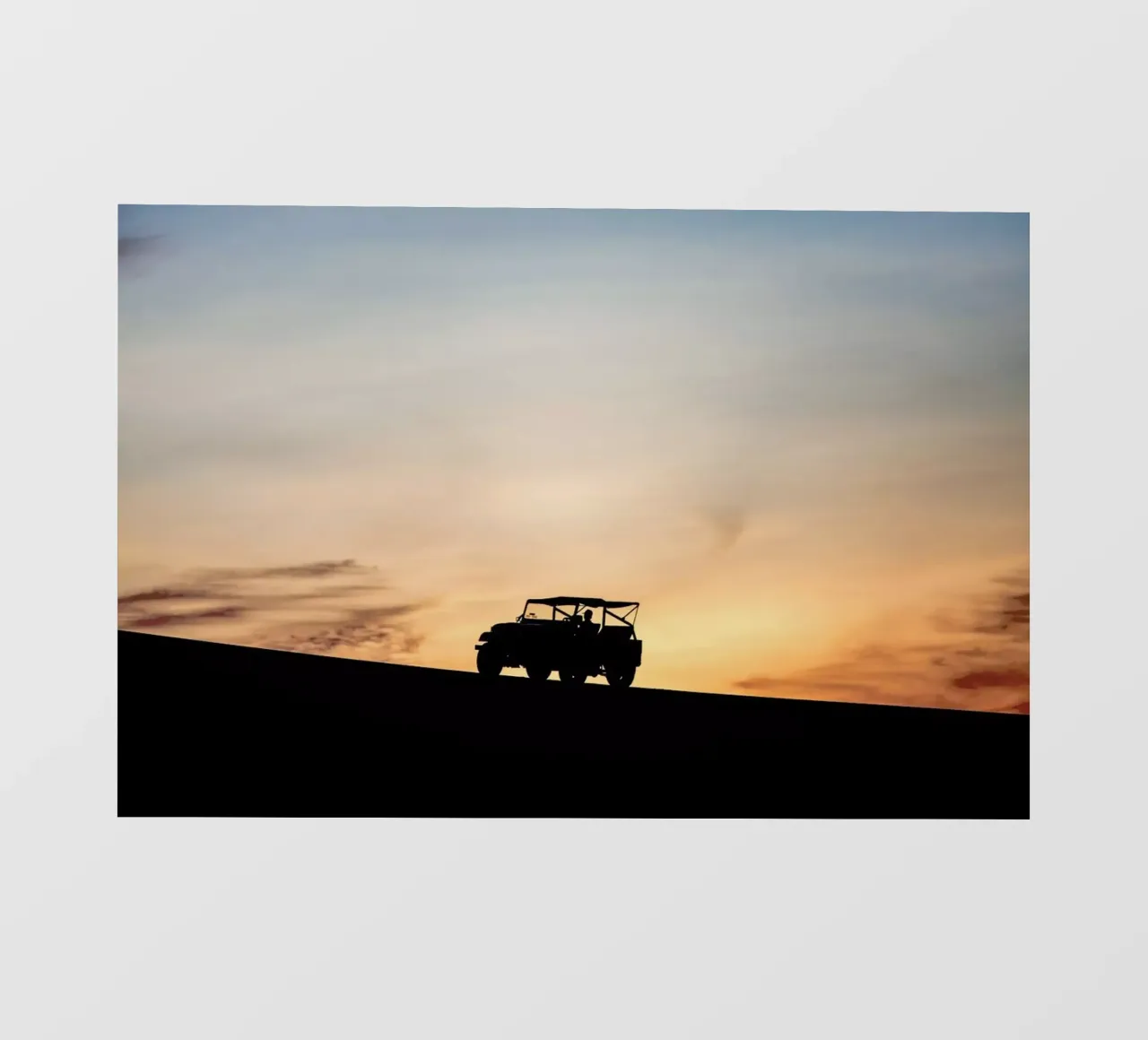 Sunset Sillhouettes pellicola backlit da Charlotte Curd