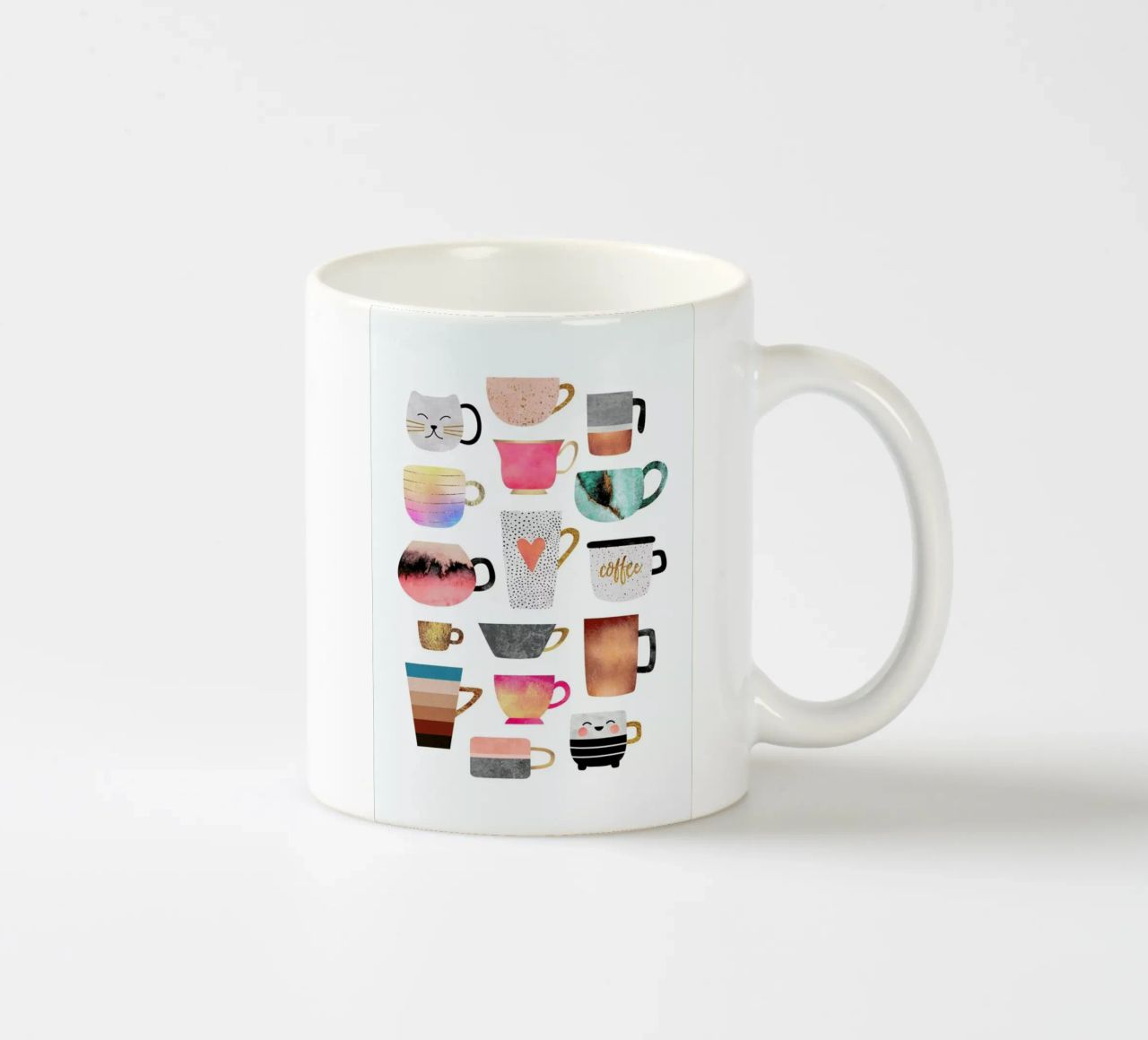 Coffee Cup Collection Keramik Tasse von Elisabeth Fredriksson
