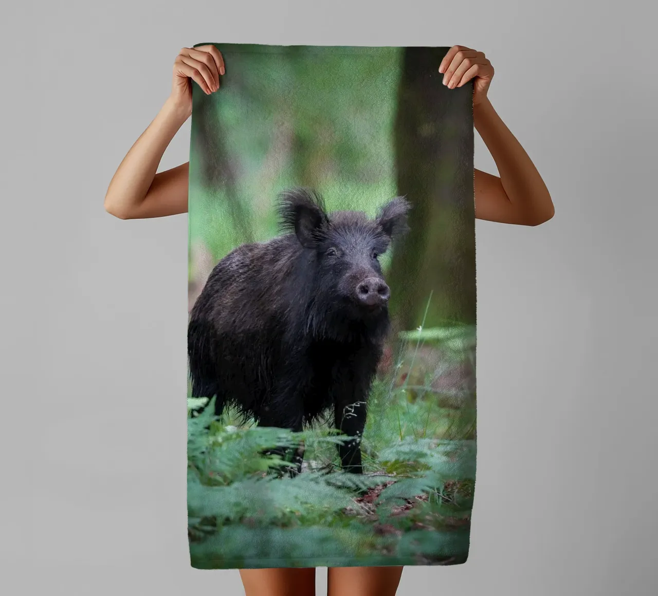 Cinghiale asciugamano da bagno da Tom's Wildlife