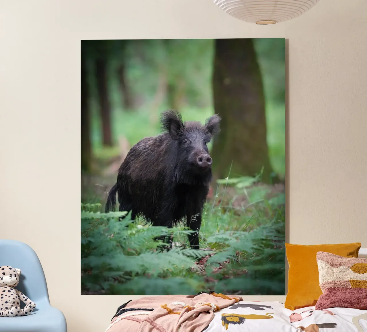 Wildschwein Acryl-Glas von Tom's Wildlife