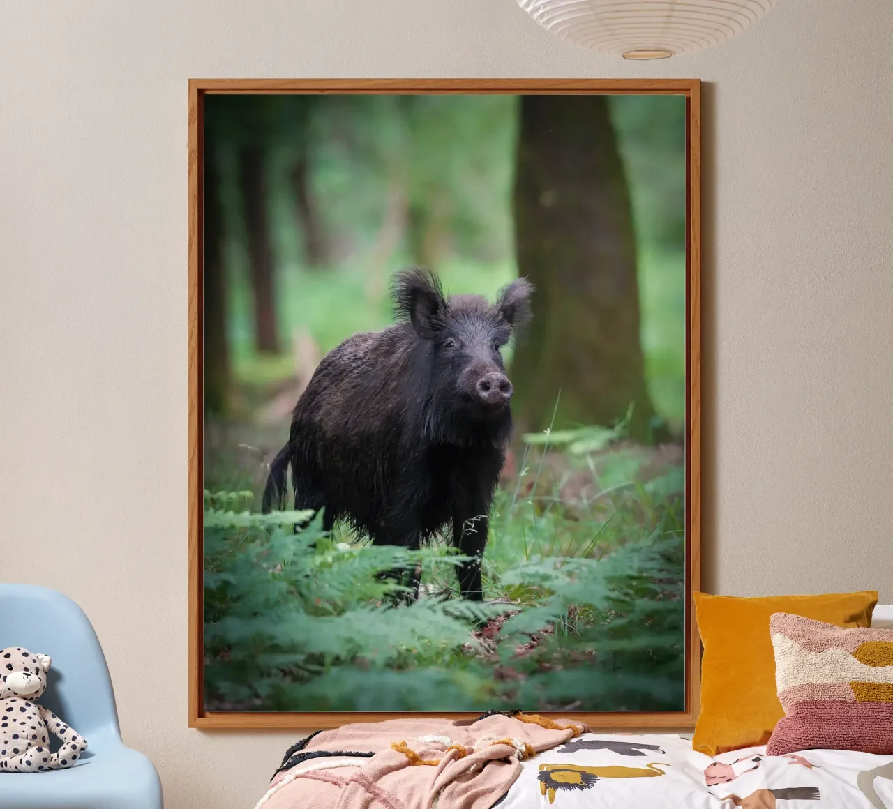 Wild boar pannello forex da Tom's Wildlife