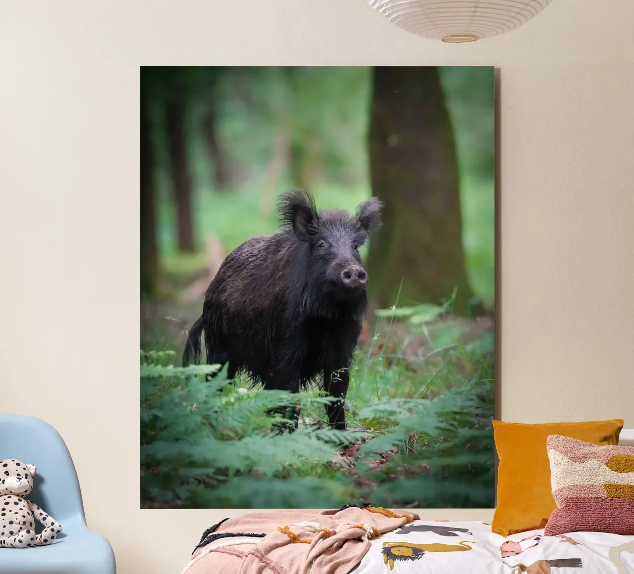 Wild boar pannello forex da Tom's Wildlife