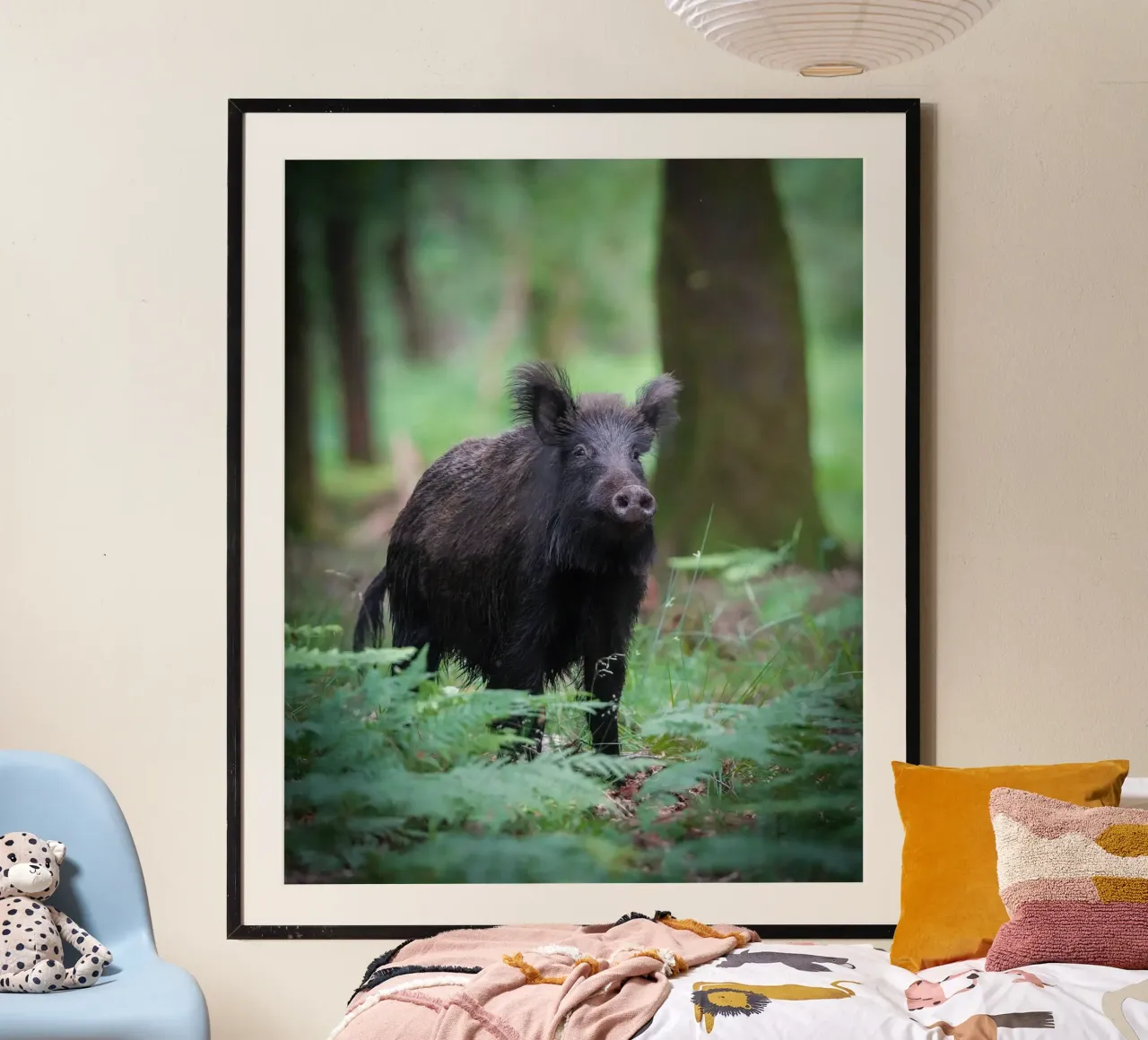 Cinghiale carta hahnemühle da Tom's Wildlife