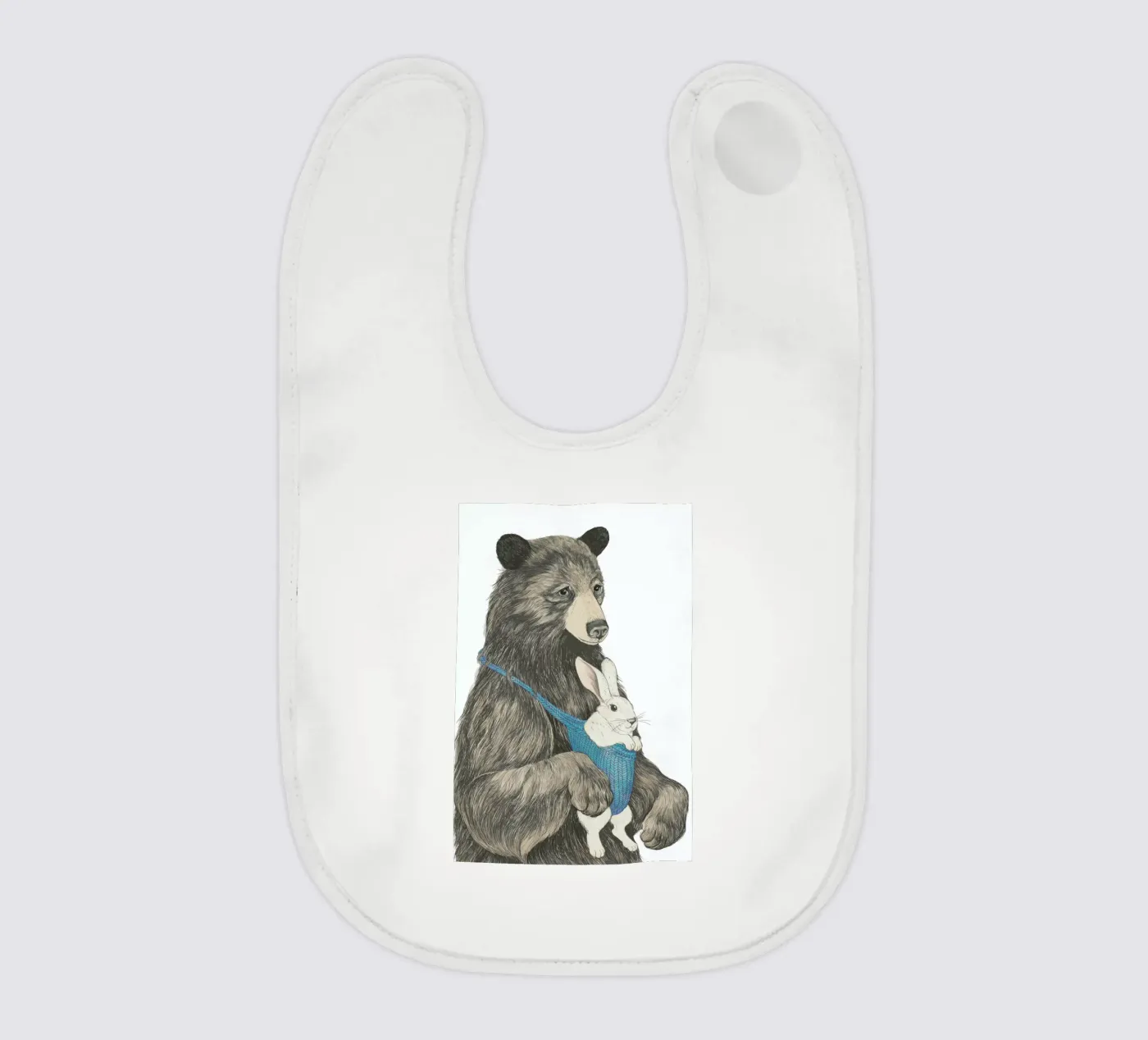 Bear Au Pair bavaglino da Laura Graves