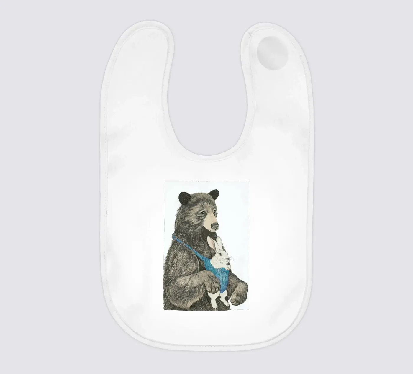 Bear Au Pair bavaglino da Laura Graves