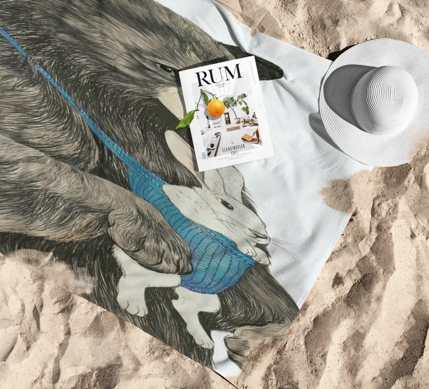 Bear Au Pair telo mare da Laura Graves