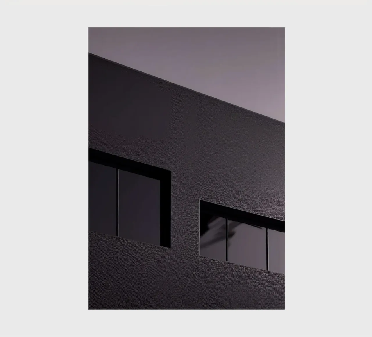 Architecture meets art - contrasts in light & shadow notebook by Kunst und Kontrast