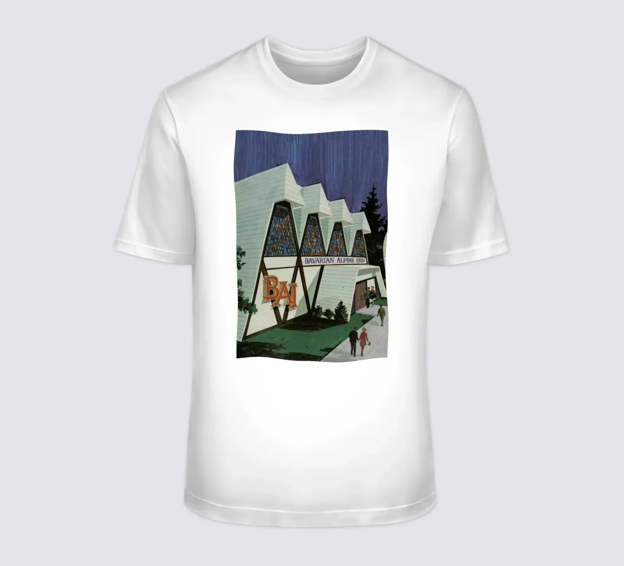 Peak Time at The Bavarian Bar t-shirt da Hemingway Design