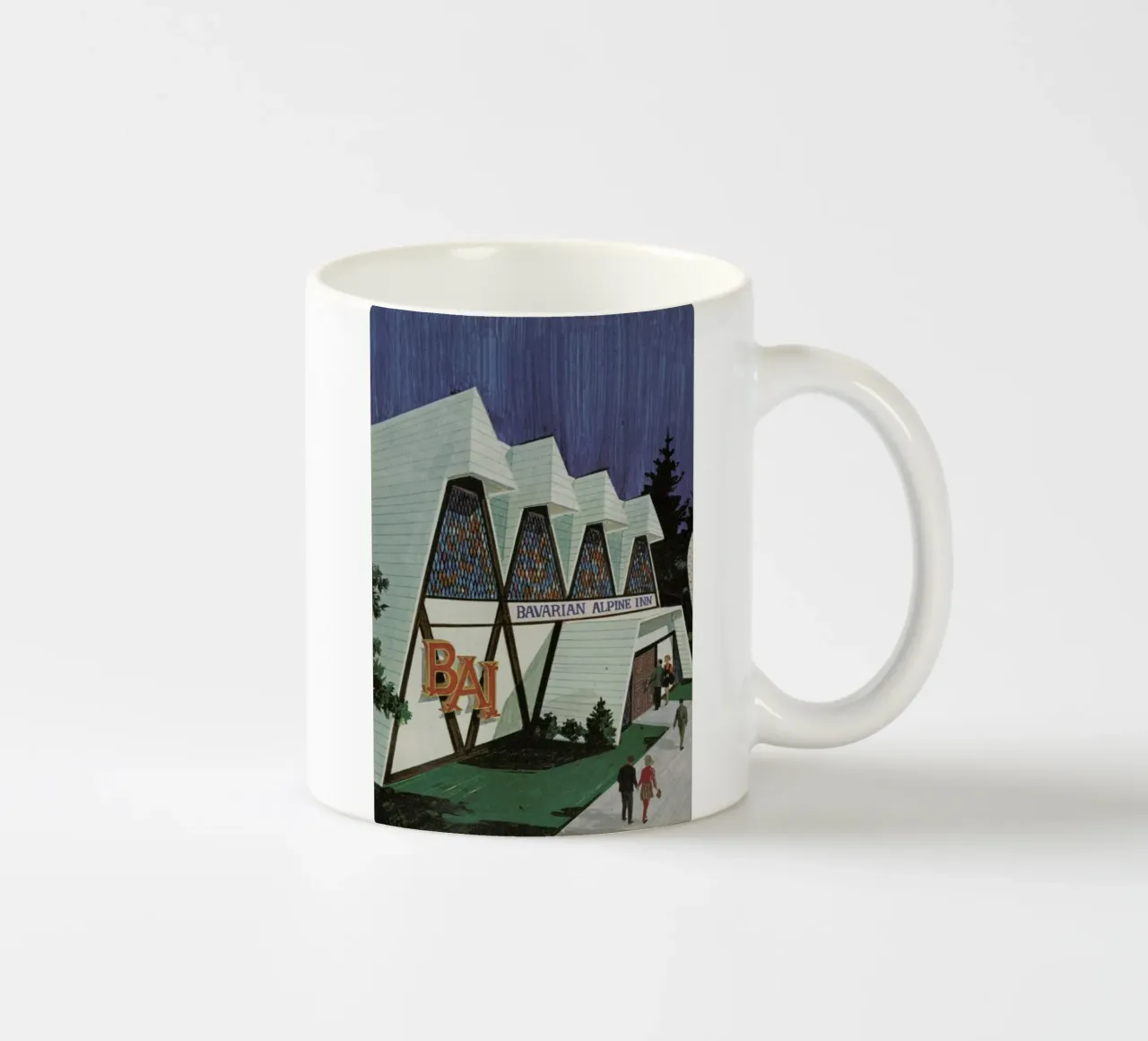 Peak Time at The Bavarian Bar tazza in ceramica da Hemingway Design