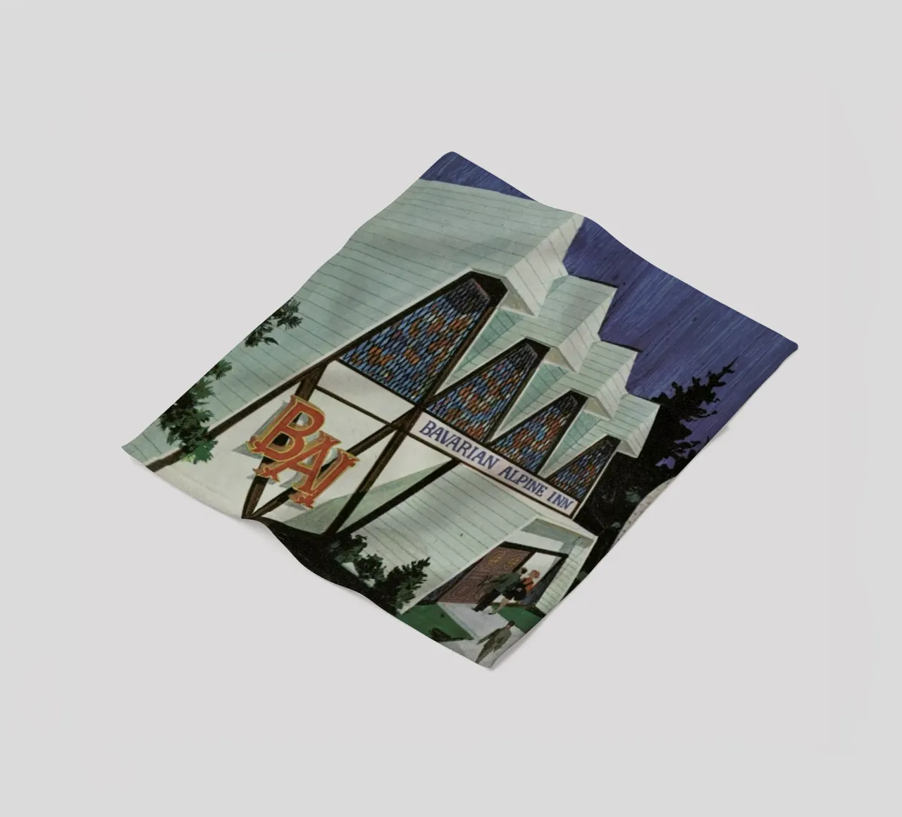 Peak Time at The Bavarian Bar coperta in pile da Hemingway Design