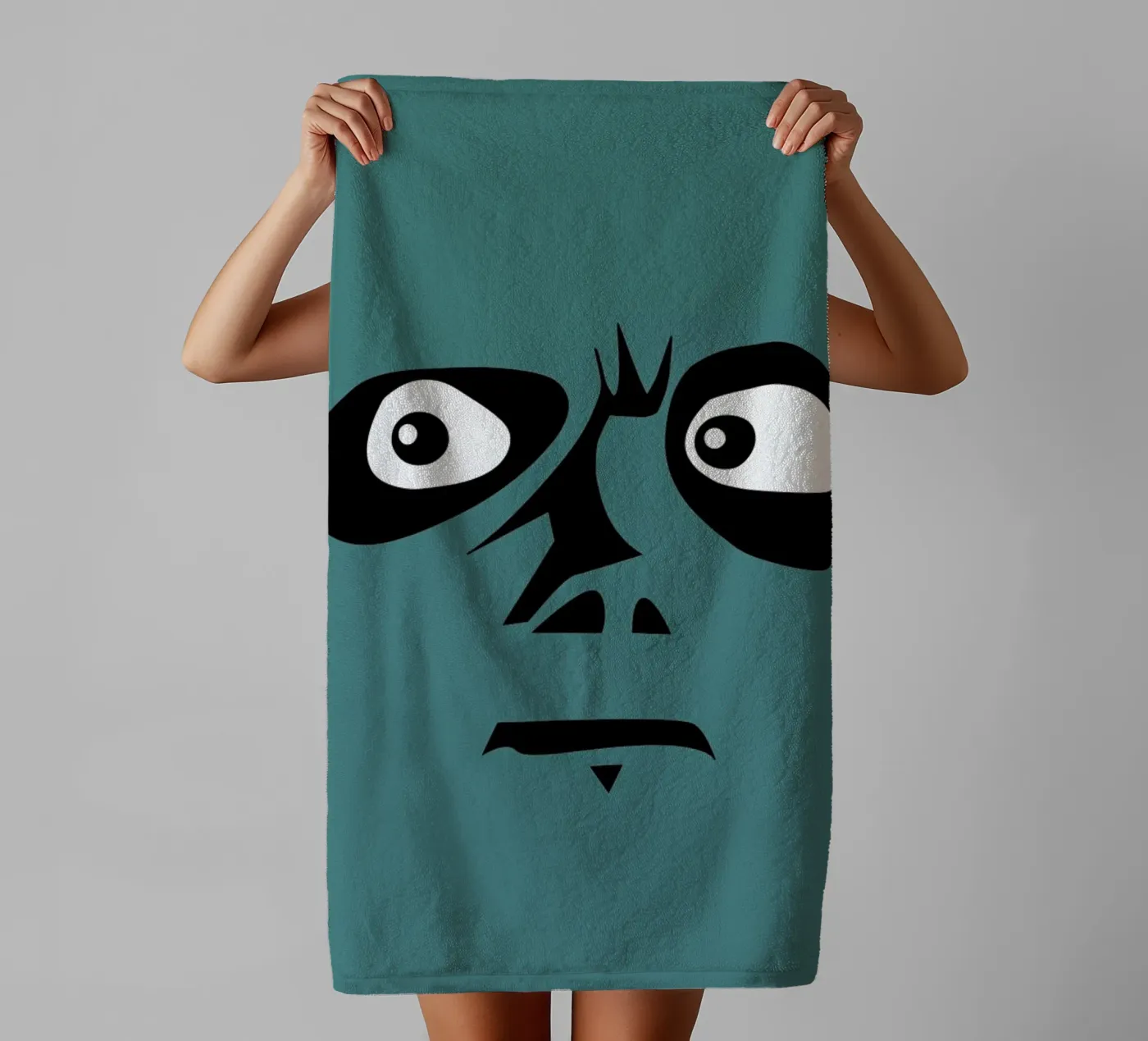 Zombie badhanddoek van AS Art